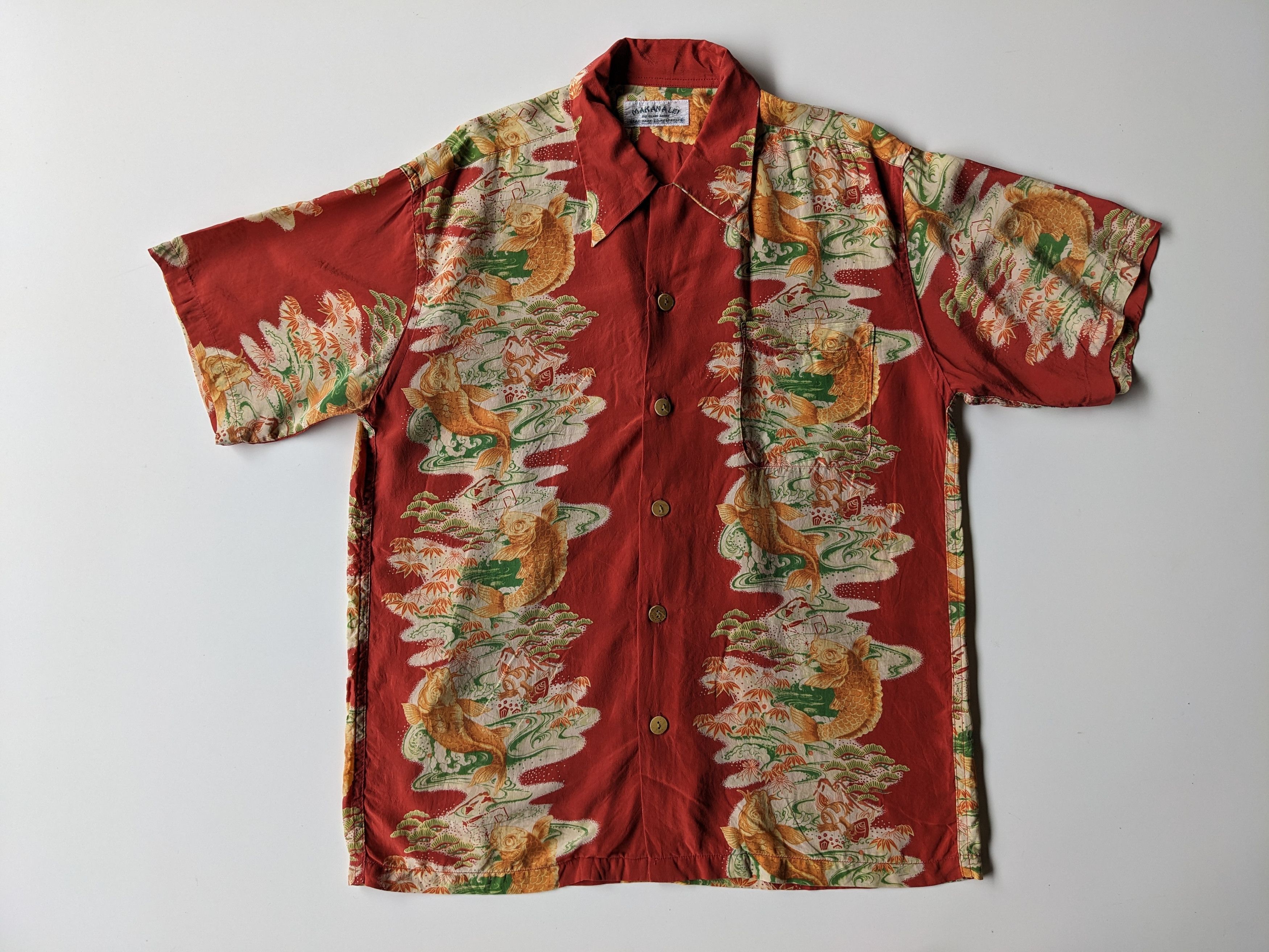 Sun Surf × Vintage Vintage Makana Lei hawaii 100% silk Size US L / EU 52-54 / 3 - 1 Thumbnail