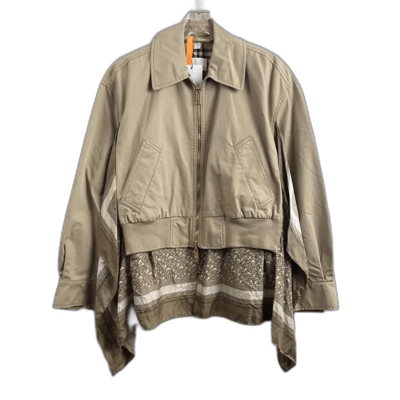 Burberry Burberry Burberry Silk-Blend Cropped Windbreaker Jacket-25 Size M / US 6-8 / IT 42-44 - 1 Thumbnail