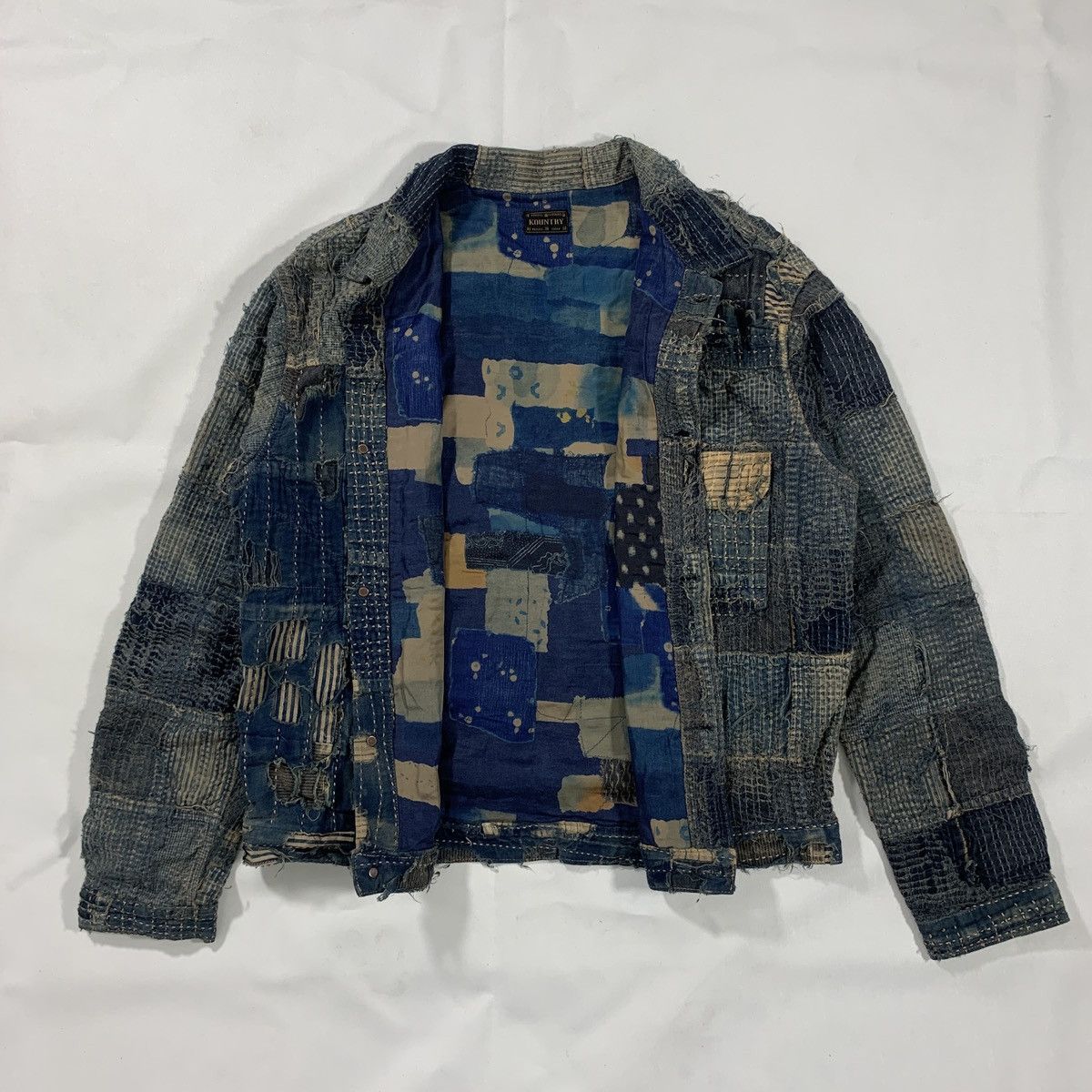 Kapital × Kapital Kountry KAPITAL BORO SPRING 1ST JKT INDIGO - XXL Size US XXL / EU 58 / 5 - 6 Thumbnail