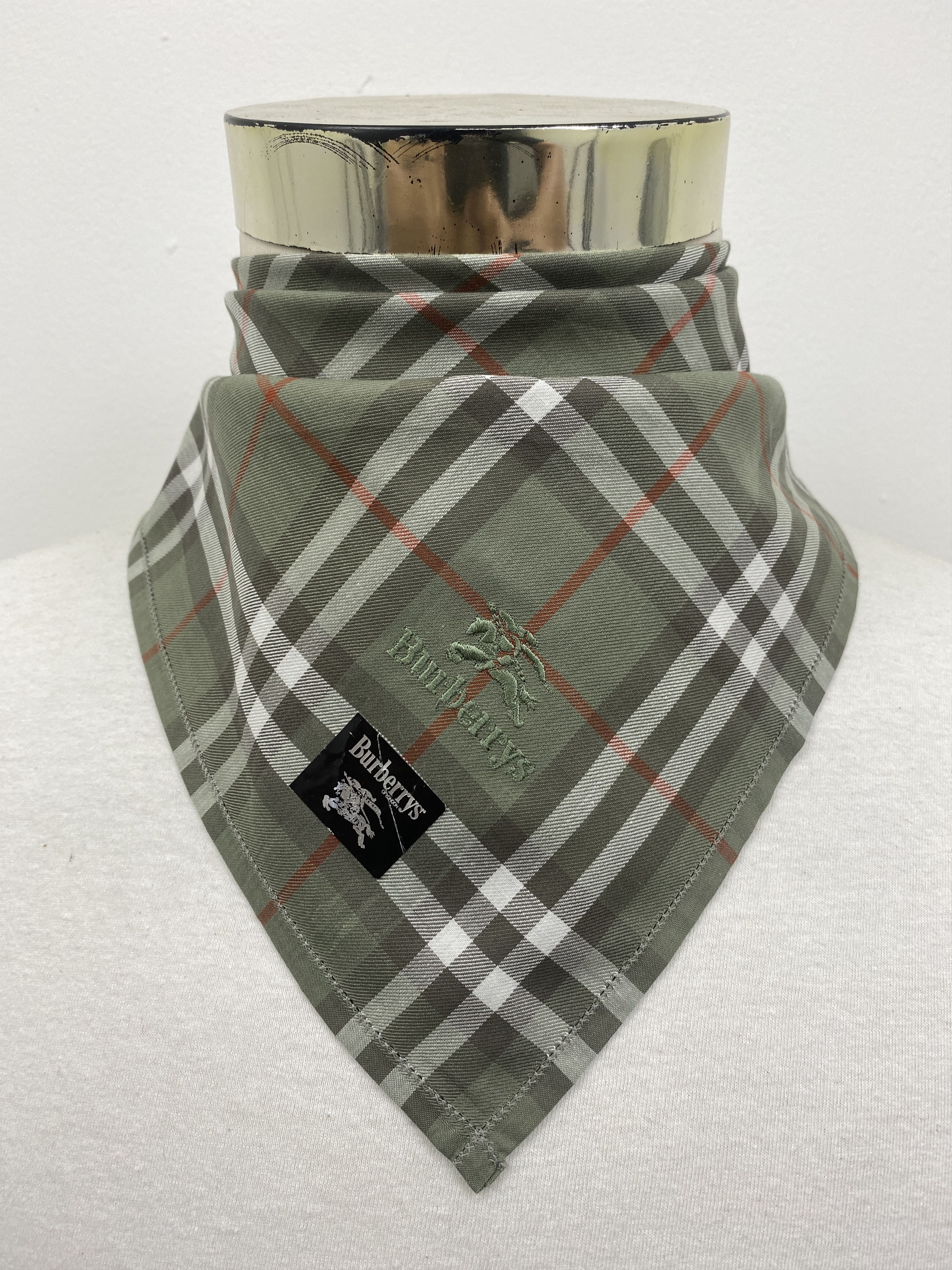 Burberry Burberrys Handkerchief / Bandana / Neckerchief HKC0212 Size ONE SIZE - 2 Thumbnail