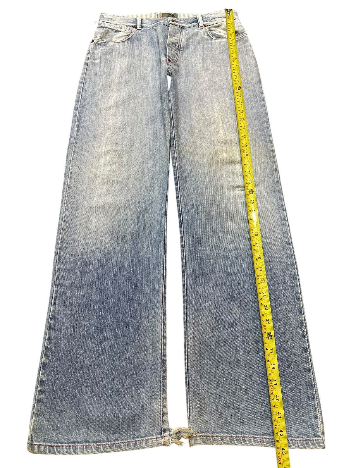 Diesel Vintage Diesel Blue Faded Wash Style Loose Jeans Size US 31 - 14 Thumbnail