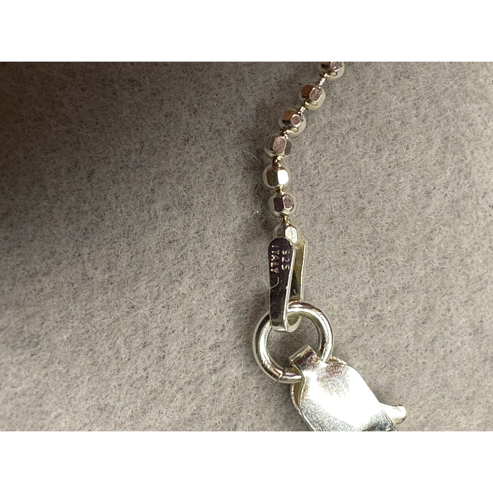 Jewelry 21" Necklace & earring set in 925 Silver, 8+ct of Moissanite Size ONE SIZE - 9 Thumbnail