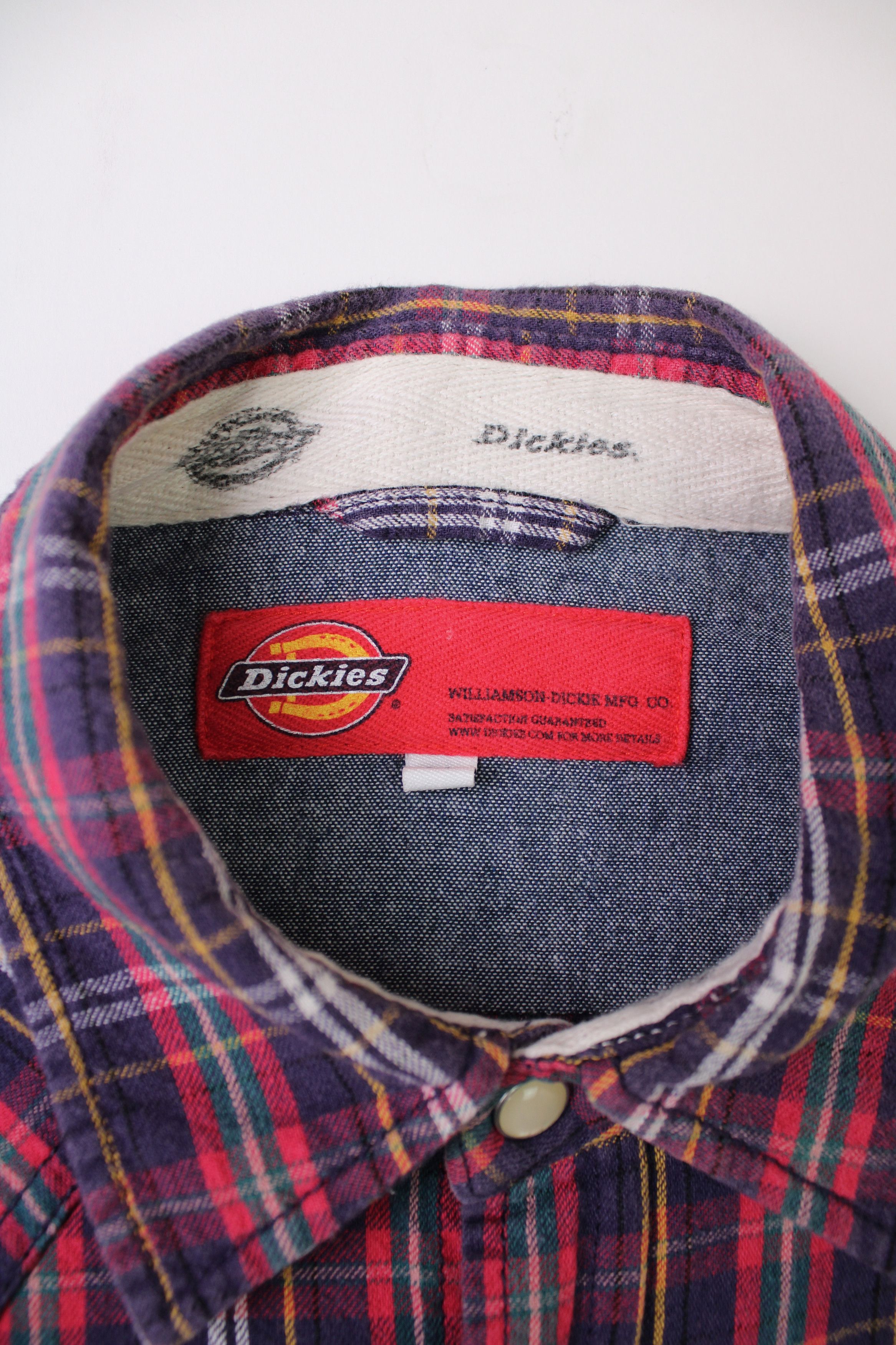 Dickies Dickies Flannel Workwear Shirt Red Medium Size US M / EU 48-50 / 2 - 3 Thumbnail