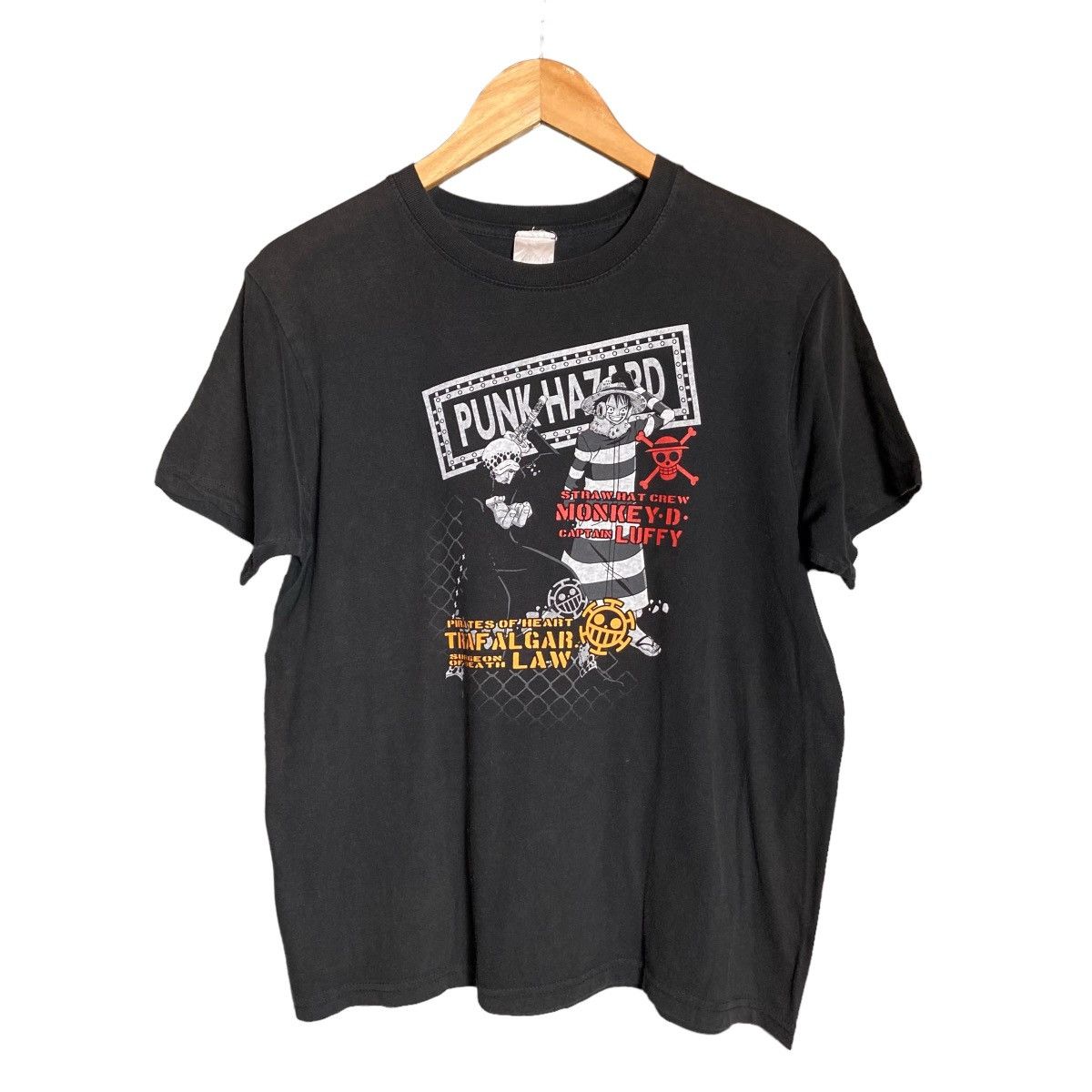 Anime × Vintage Vintage One Piece Punk Hazard Monkey D Luffy Anime Tee Size US M / EU 48-50 / 2 - 1 Thumbnail