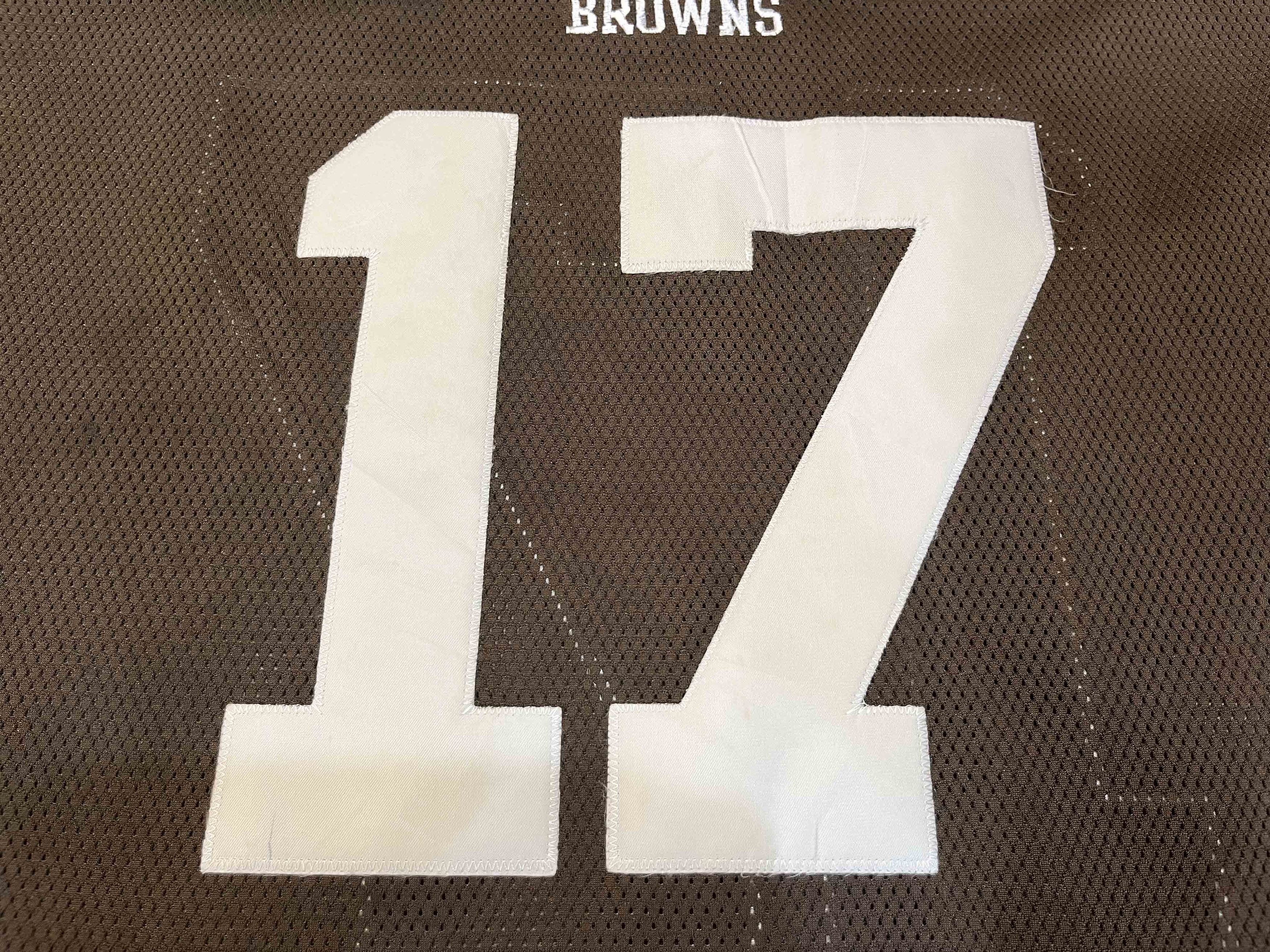 Reebok Reebok NFL Cleveland Browns EDWARDS #17 Football Jersey Size US L / EU 52-54 / 3 - 2 Thumbnail