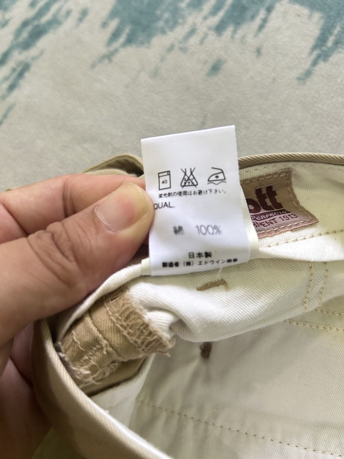 Schott Schott Khaki Cotton Workwear Panr Size US 30 / EU 46 - 5 Thumbnail