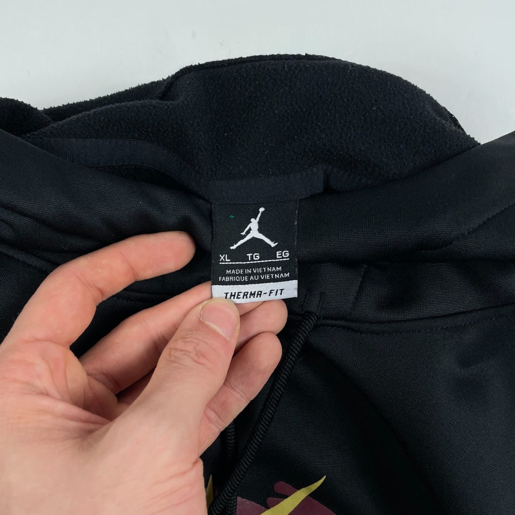Jordan Brand Jordan Hoodie Mens Extra Large Black Pullover Fleece Lined New Albany Basketball Size US XL / EU 56 / 4 - 7 Thumbnail