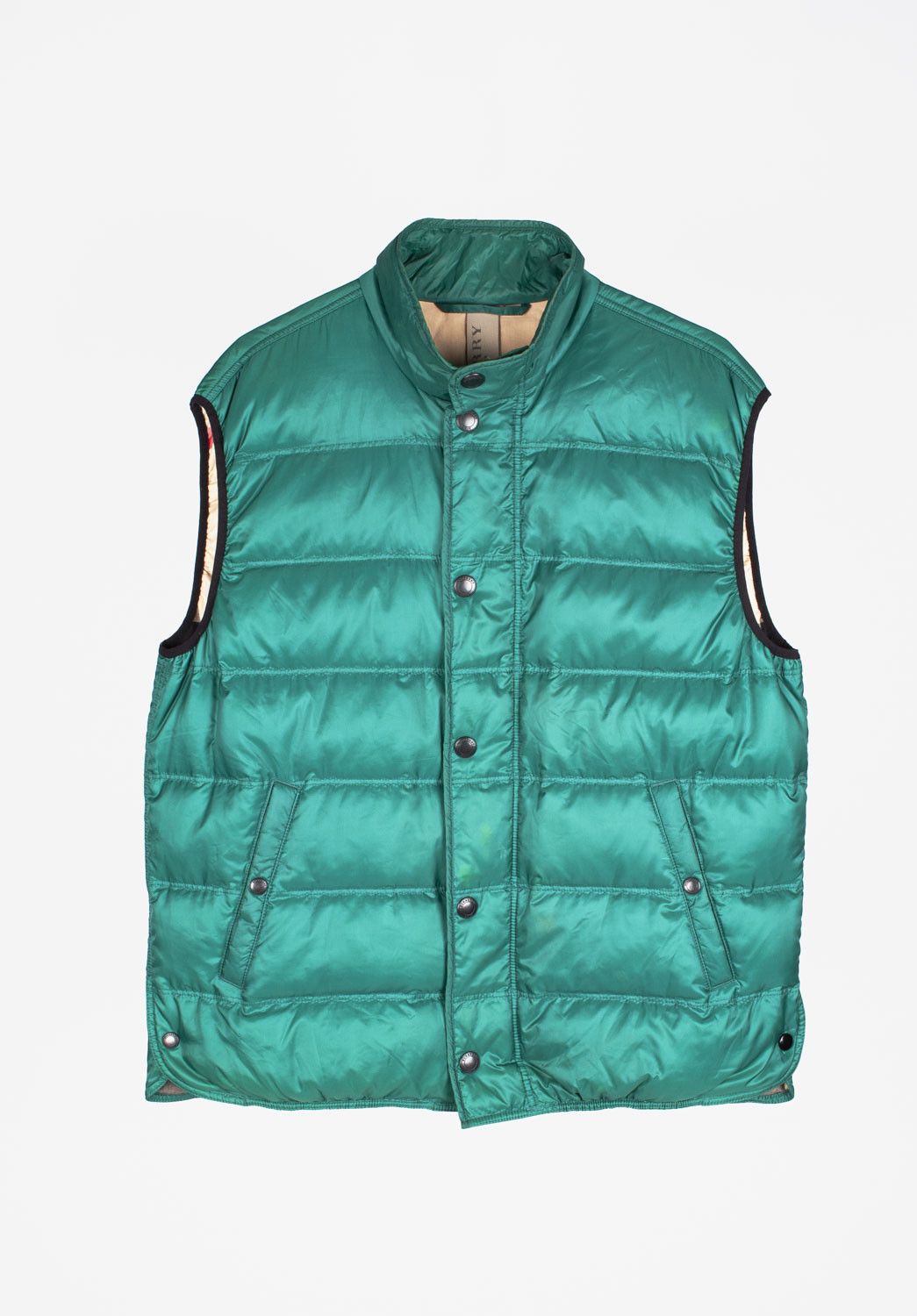 Burberry Burberry Brit Men Down Vest Jacket Size M H5075 Size US M / EU 48-50 / 2 - 1 Thumbnail