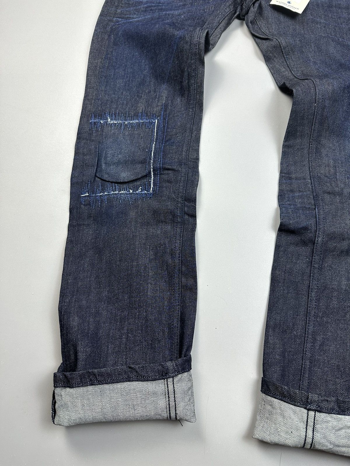 Maison Scotch Maison Scotch Blue Rip Style Tapered Jeans Size 27" / US 4 / IT 40 - 6 Thumbnail