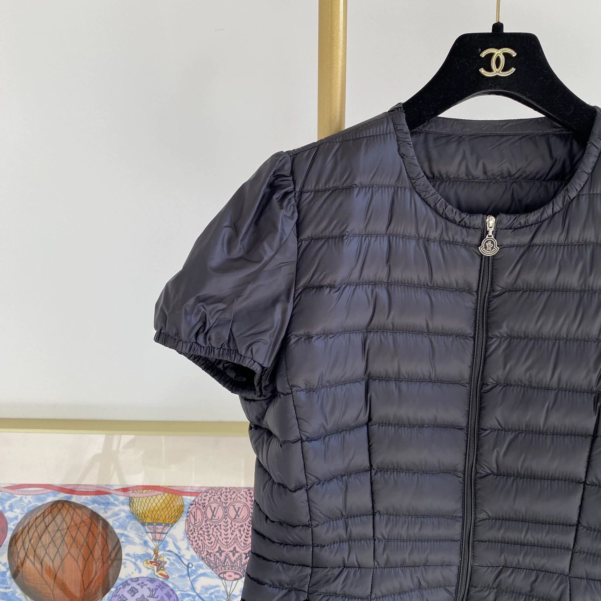 Moncler Moncler Black Lightweight Down Jacket Size S 4376 Size XS / US 0-2 / IT 36-38 - 3 Thumbnail