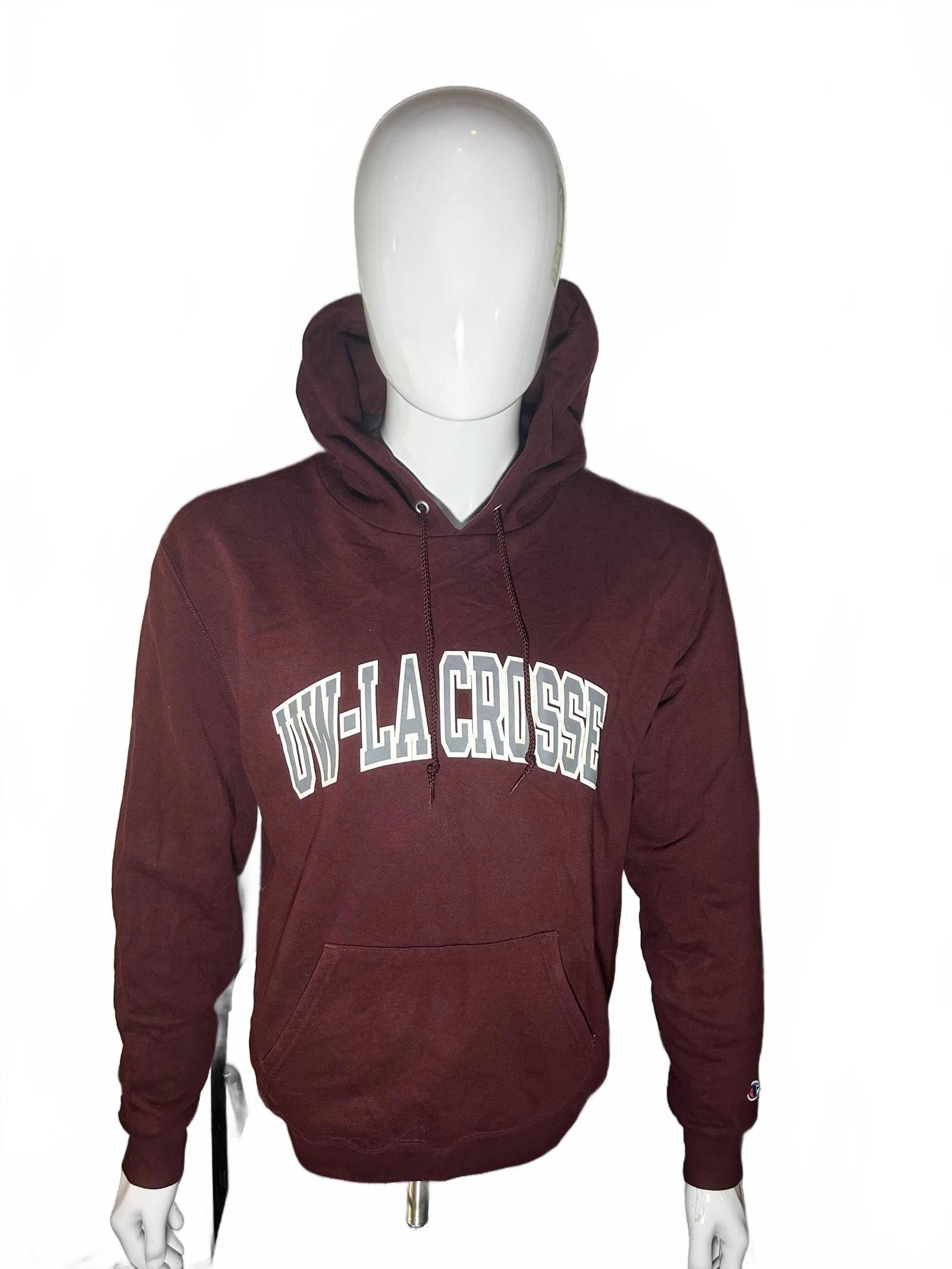 Champion Vintage Champion UW-La Crosse Hoodie Medium Maroon Size US M / EU 48-50 / 2 - 1 Thumbnail
