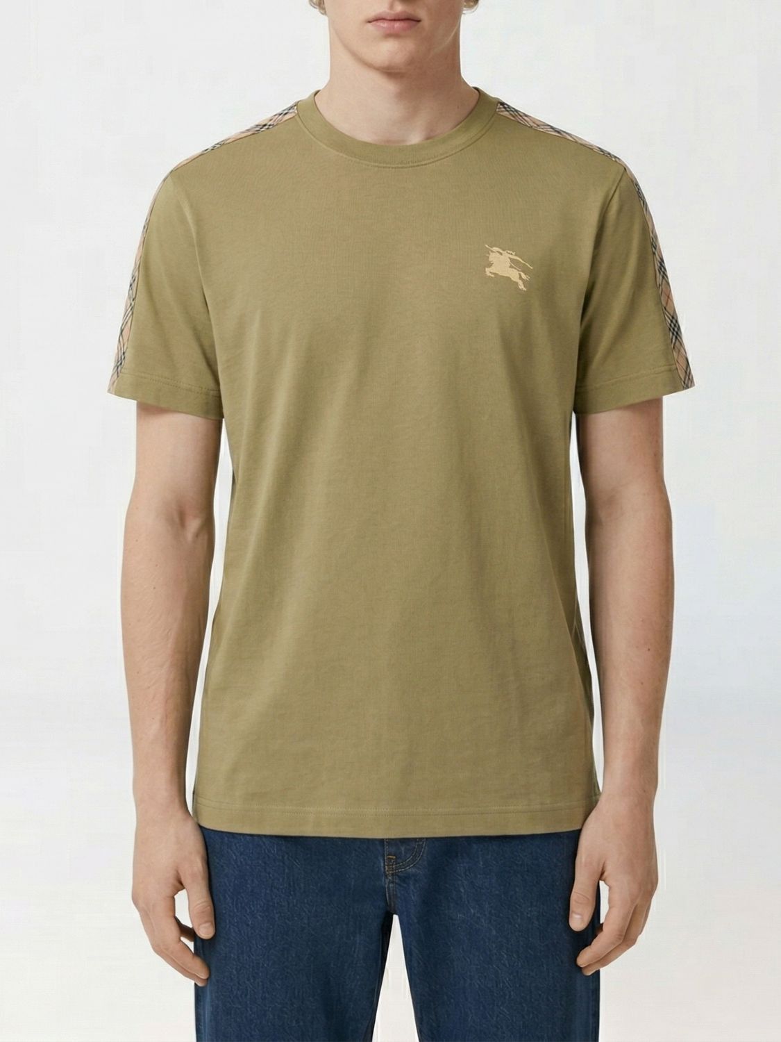 Burberry Burberry T-Shirt Men Beige Size US S / EU 44-46 / 1 - 1 Thumbnail