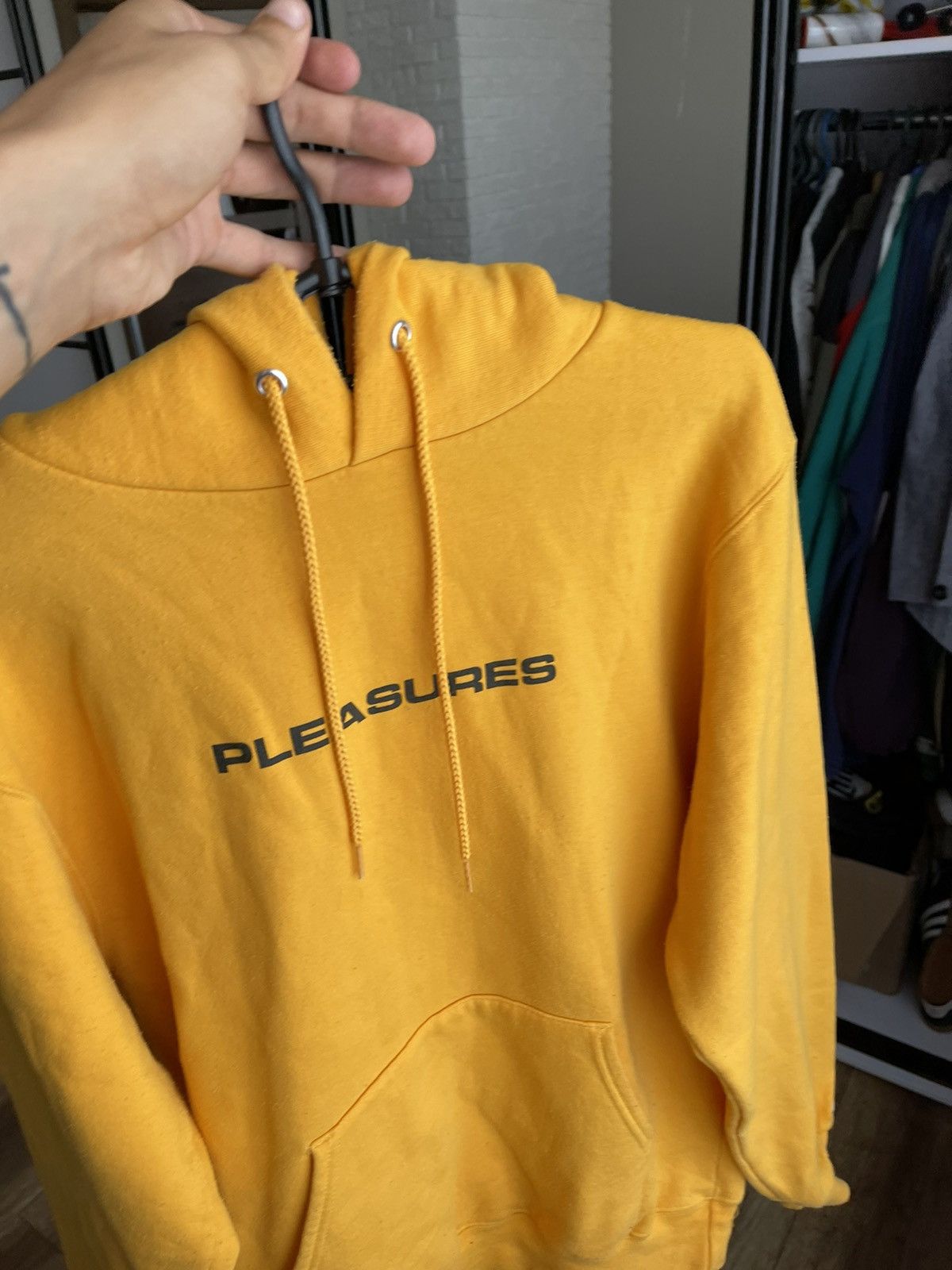 Champion × Pleasures Champion Pleasures Anger Is An Energy Hoodie Pullover Size US S / EU 44-46 / 1 - 11 Thumbnail