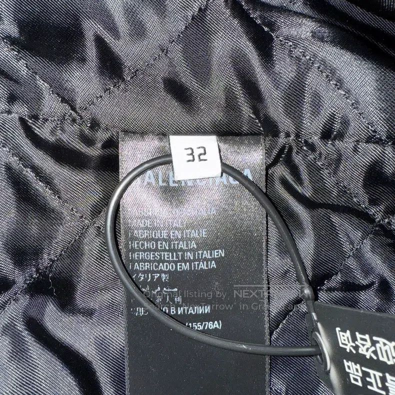 Balenciaga Balenciaga Milk Tea Color Bullet Screen Full Print Logo Te Size 4XL / US 24-26 - 5 Thumbnail
