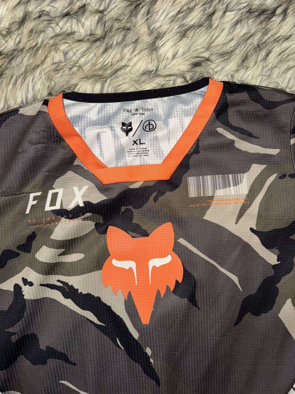Fox Racing 180 rag & bone x fox racing 20th Camo Jersey Size US XL / EU 56 / 4 - 2 Thumbnail