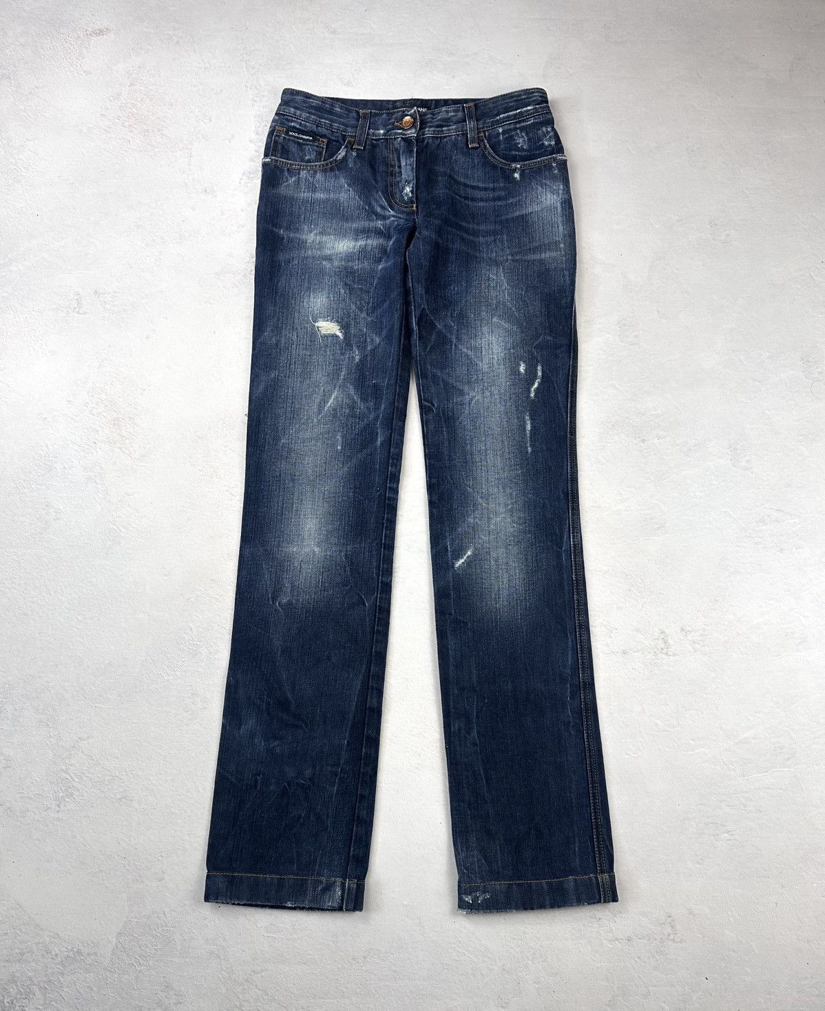 Dolce & Gabbana × Japanese Brand × Vintage Japanese Vintage Dolce & Gabbana (D&G) Distressed LGB Opium Size 26" / US 2 / IT 38 - 5 Thumbnail