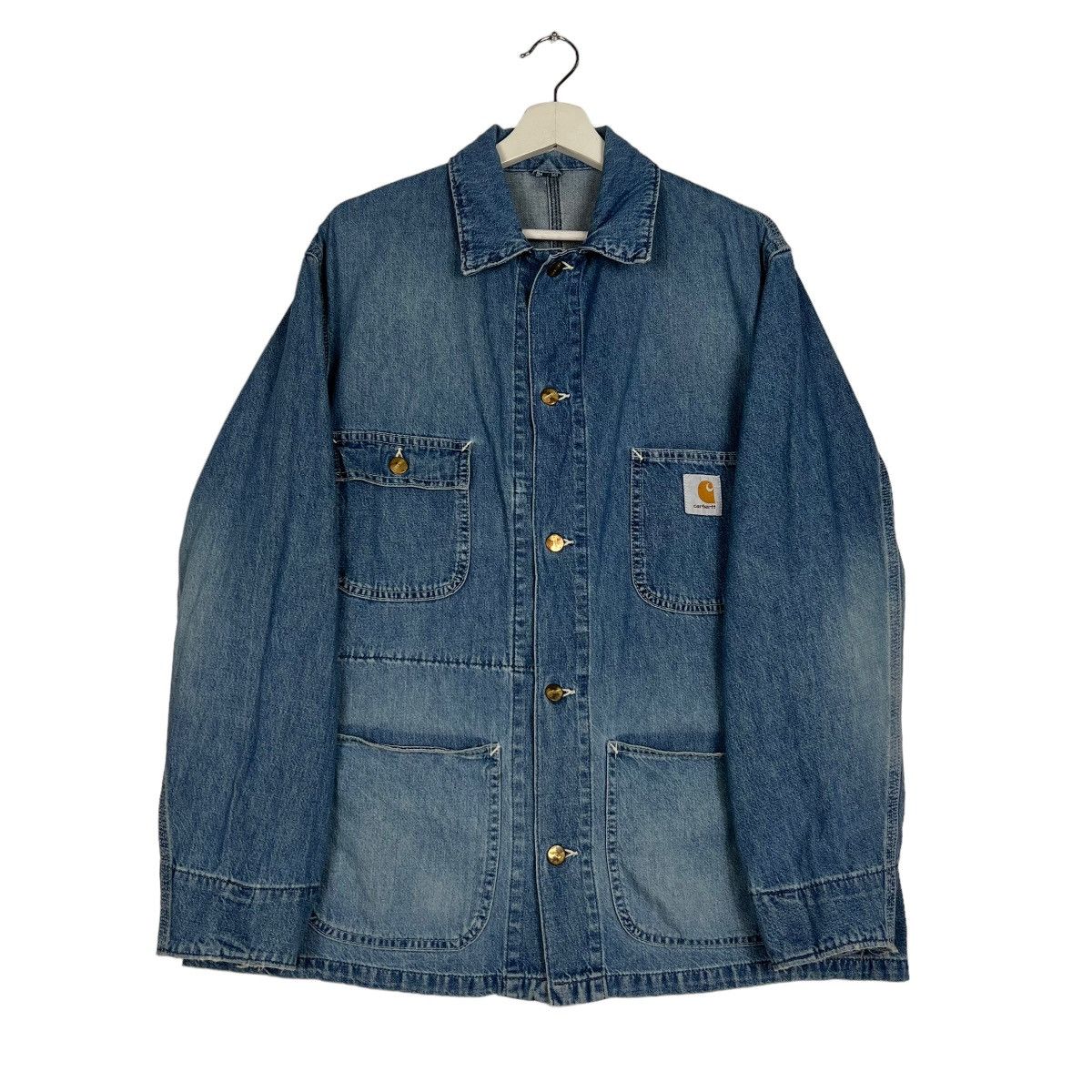 Carhartt 🔥 1980s VINTAGE CARHARTT WORK CHORE JACKET Size US M / EU 48-50 / 2 - 4 Thumbnail