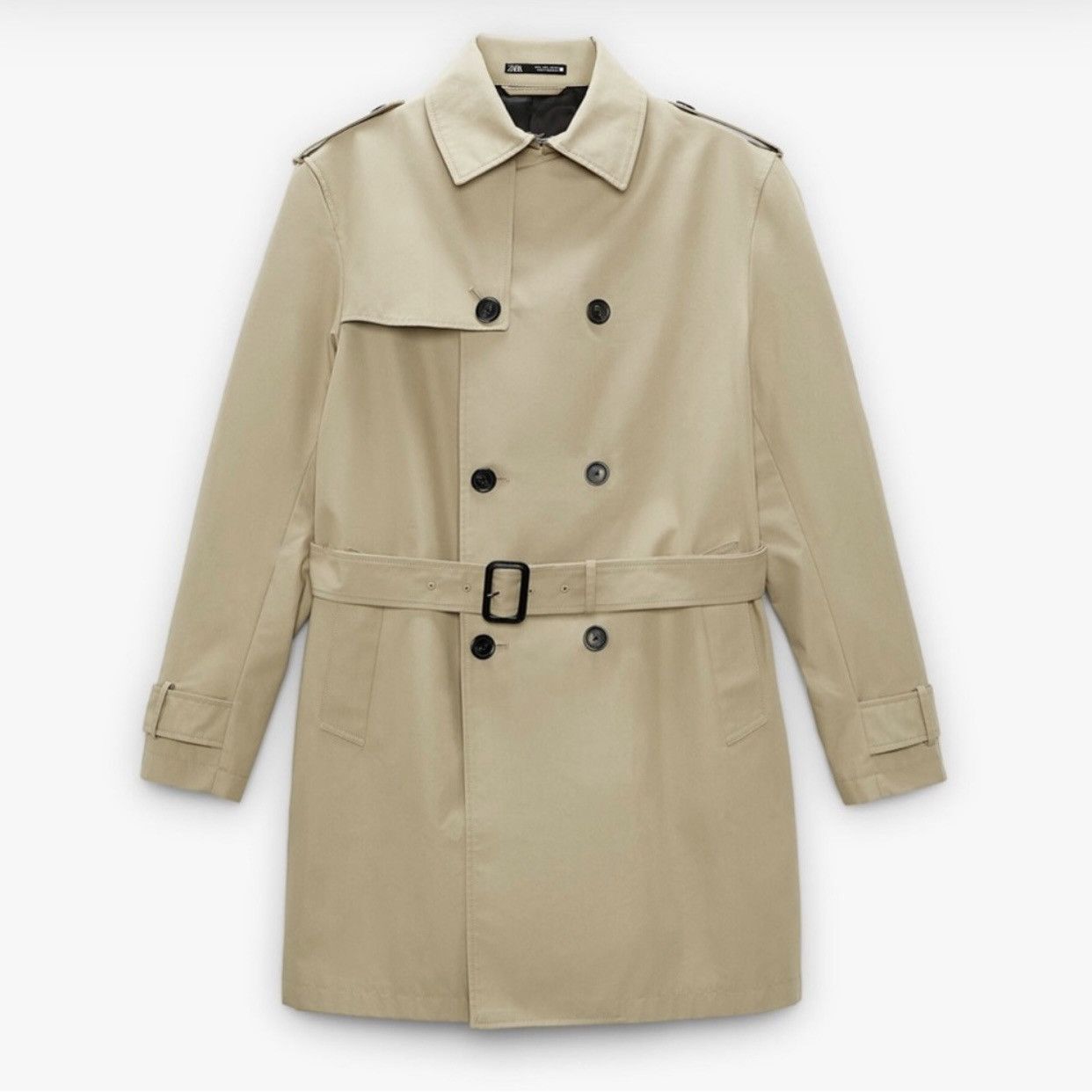 Zara Zara Double Breasted Trench Coat Size US S / EU 44-46 / 1 - 11 Thumbnail