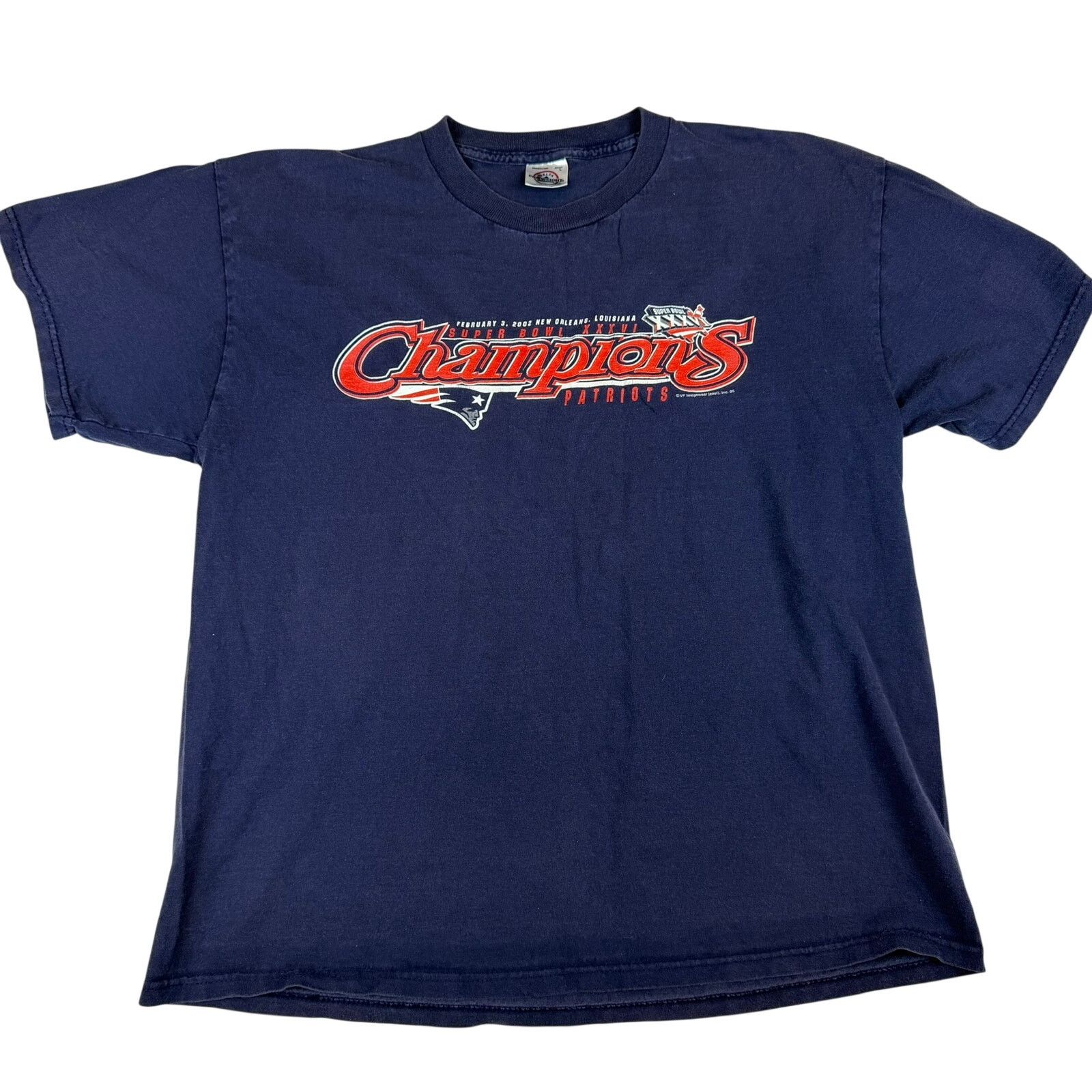 Delta Vintage New England Patriots T-Shirt - Size Large Size US L / EU 52-54 / 3 - 1 Thumbnail