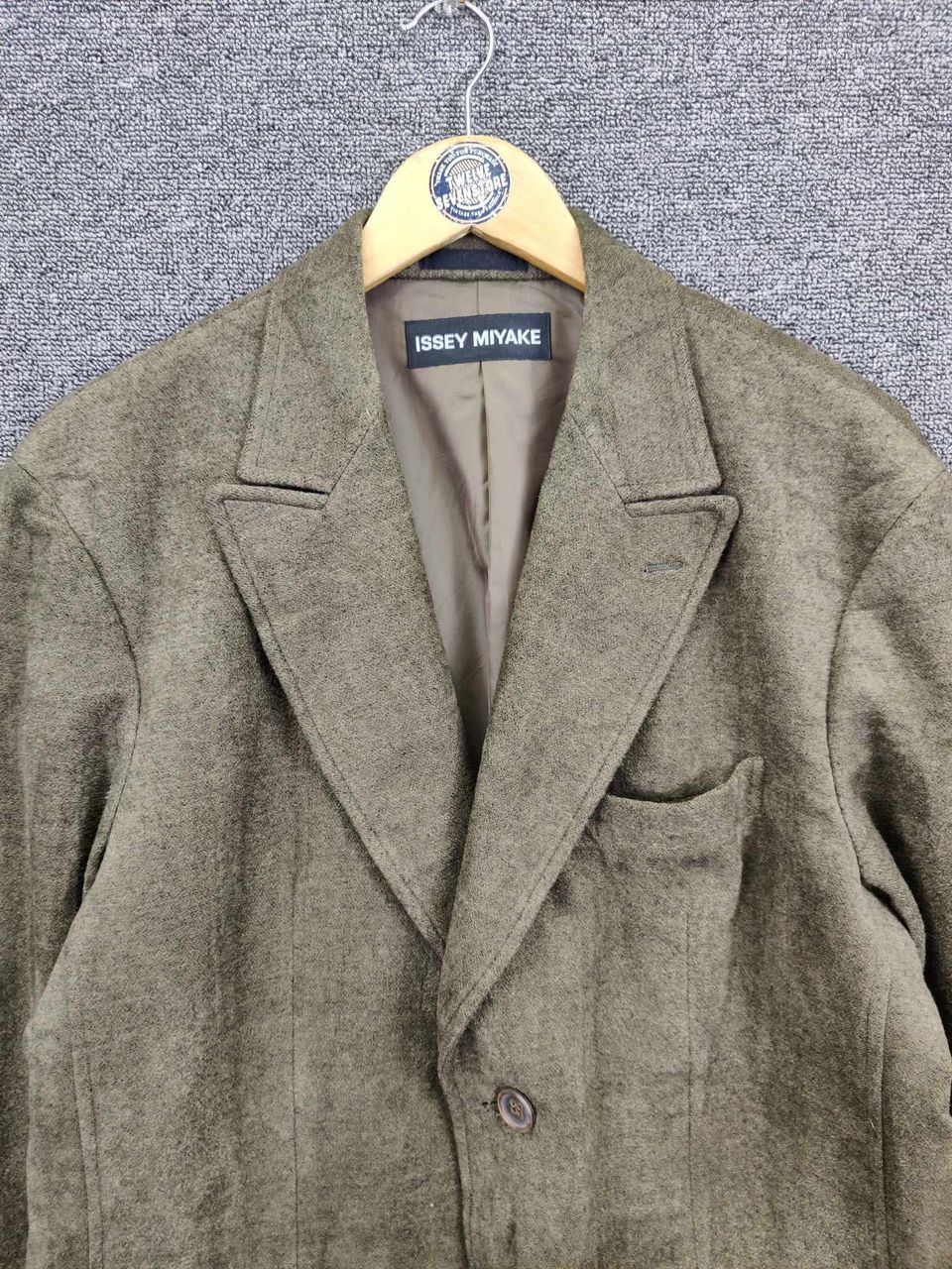 Issey Miyake Vintage 90s Issey Miyake Single Breasted Blazer Jacket Size US L / EU 52-54 / 3 - 8 Thumbnail