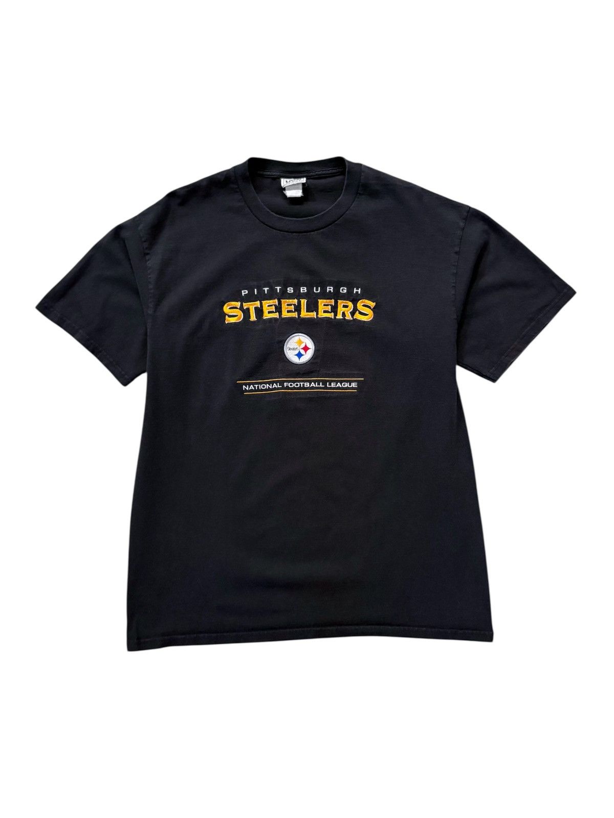 NFL 90’s Pittsburgh Steelers Vintage Embroidered Tee Shirt Size US L / EU 52-54 / 3 - 2 Thumbnail