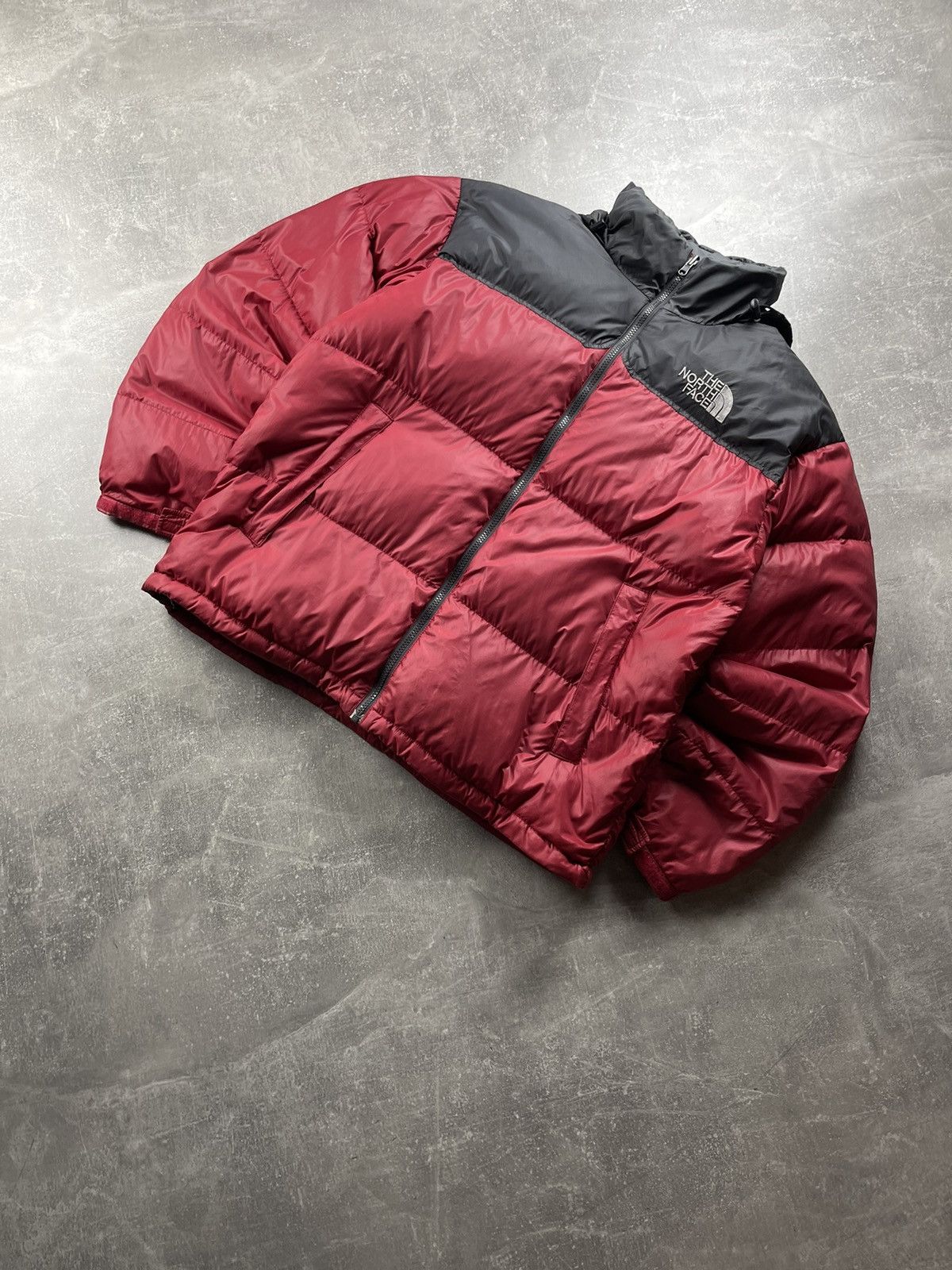 The North Face The North Face 700 Goose Down Puffer Nylon Jacket Red Black Size US L / EU 52-54 / 3 - 2 Thumbnail