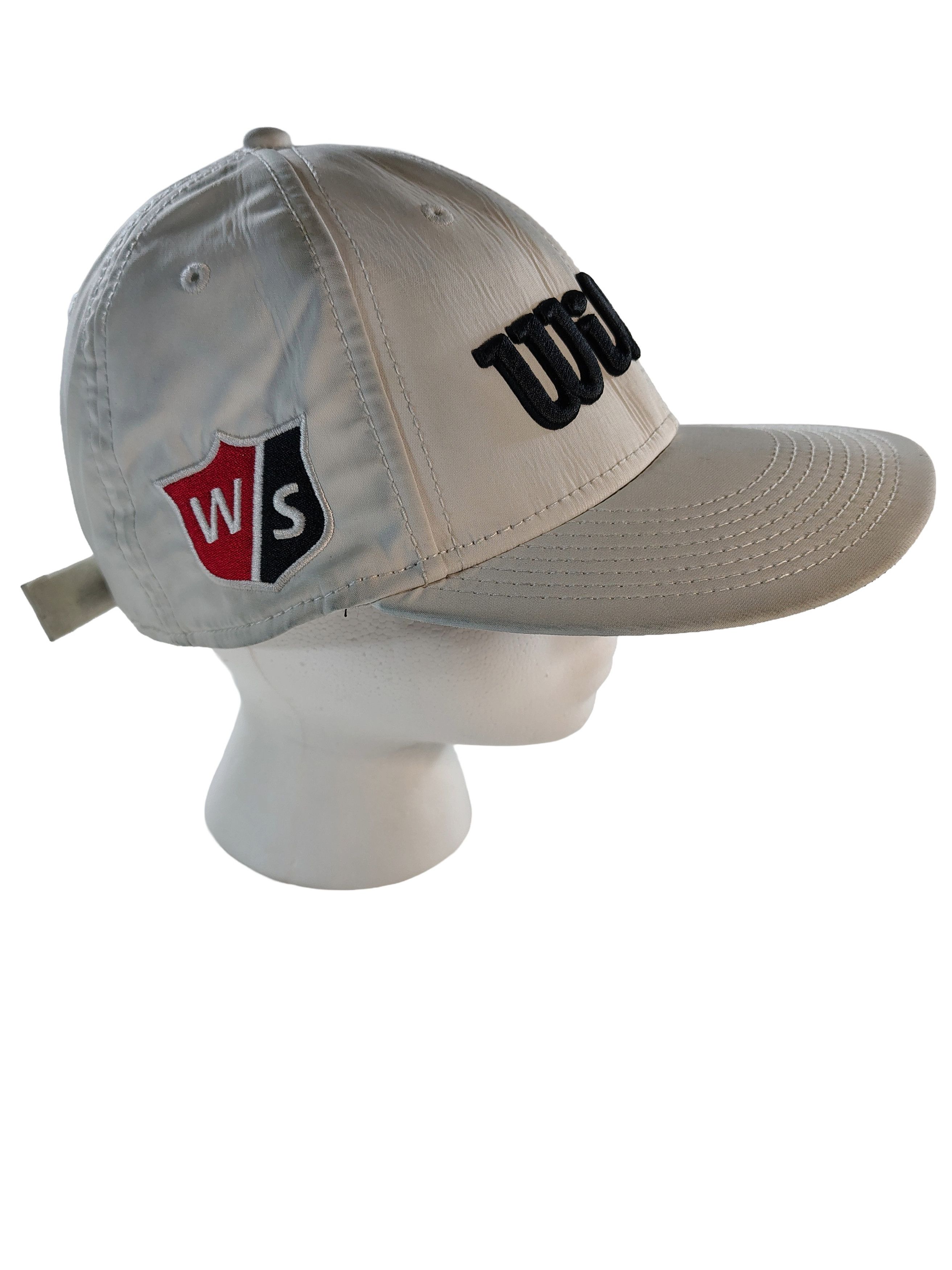 Wilson Men's White Official Wilson Tennis Hat Size ONE SIZE - 4 Thumbnail