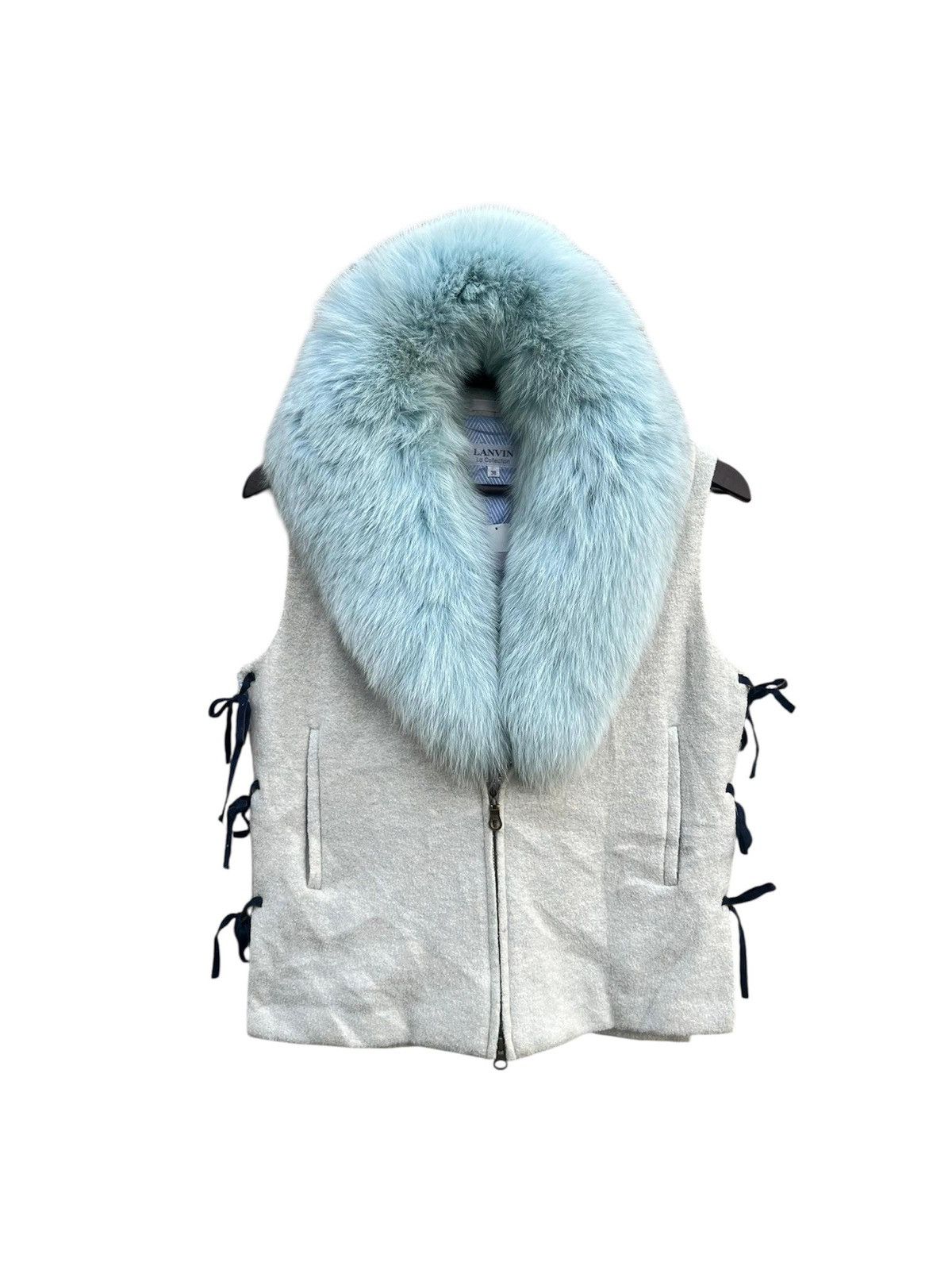 Lanvin Lanvin La Collection Faux Fur Collar Jacket Size XS / US 0-2 / IT 36-38 - 1 Thumbnail