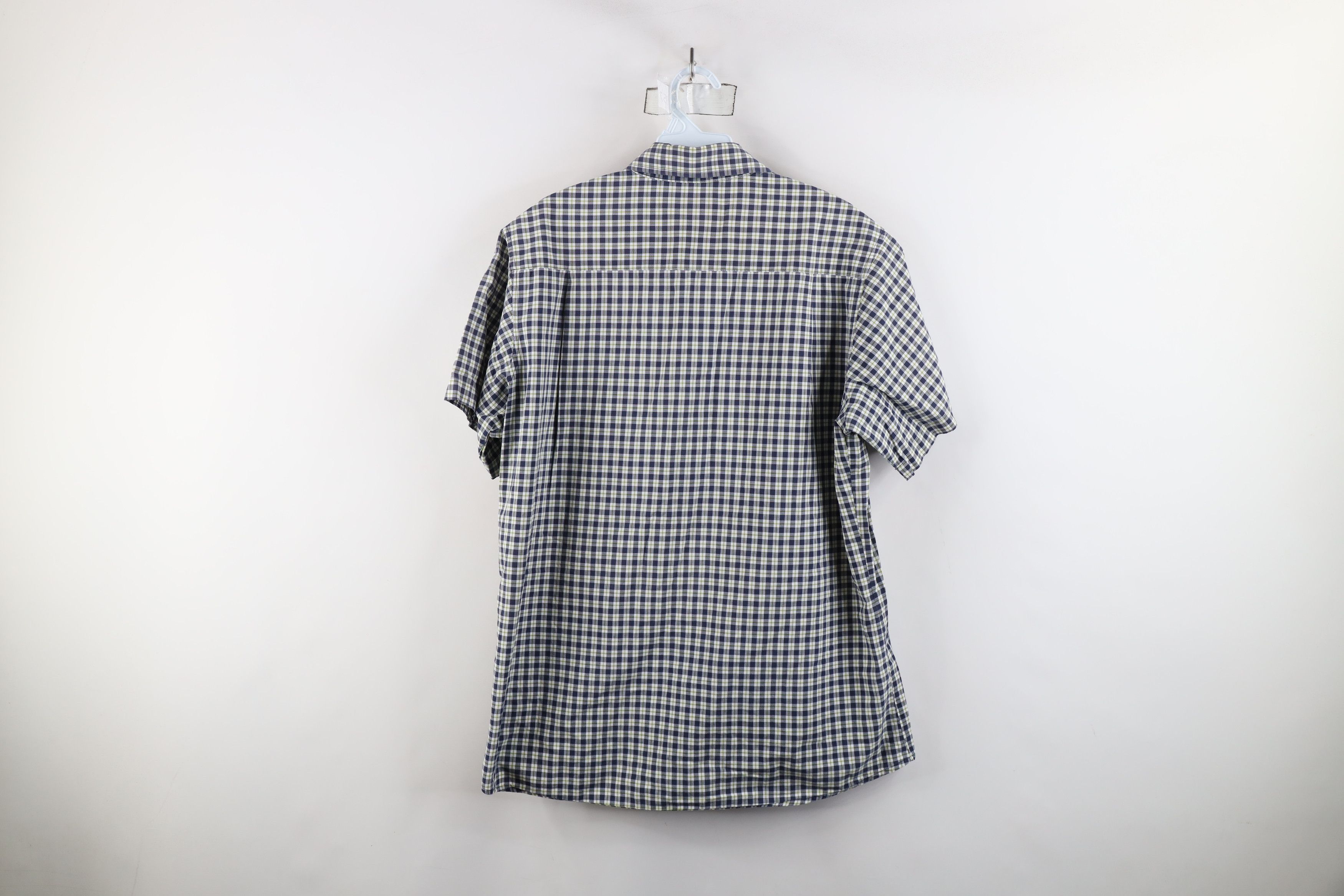 Carhartt × Vintage Vintage Carhartt Short Sleeve Collared Button Shirt Plaid Size US L / EU 52-54 / 3 - 14 Thumbnail