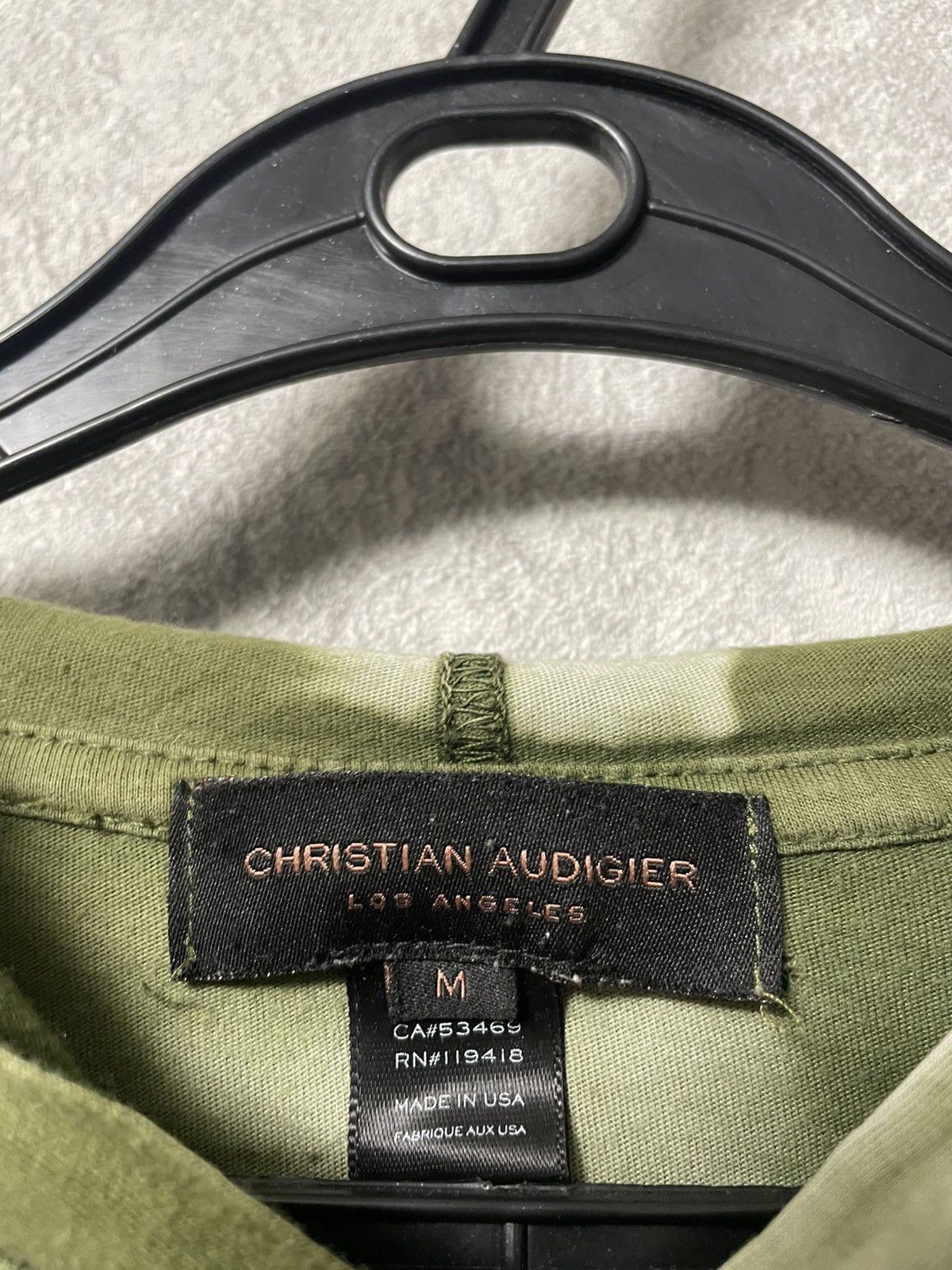 Christian Audigier Christian Audigier Layered Hooded Double Sleeve Graphic Tee Size US M / EU 48-50 / 2 - 12 Thumbnail