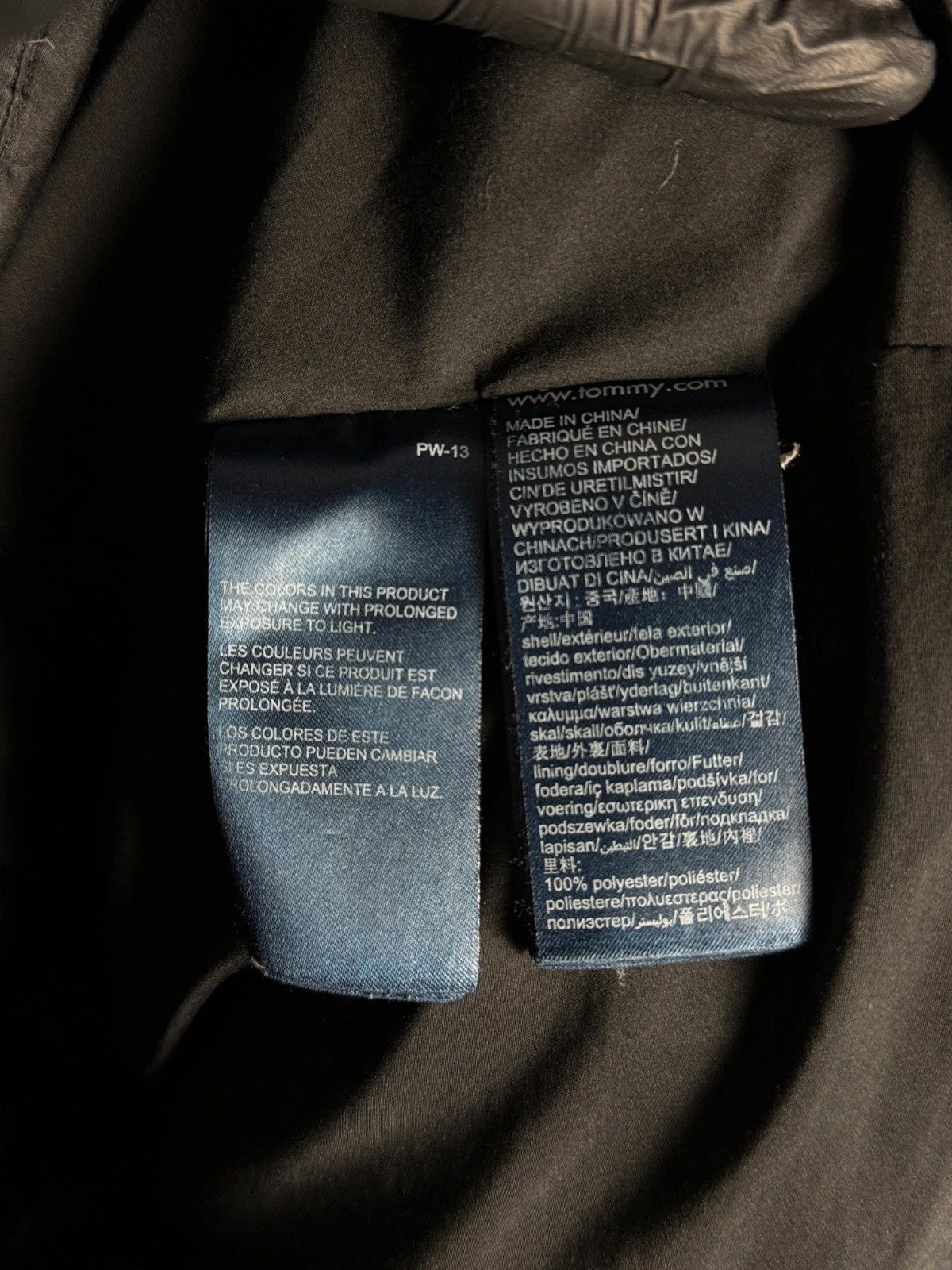 Tommy Hilfiger Tommy Hilfiger Women Down Coat Black Quilted Logo Size L / US 10 / IT 46 - 9 Thumbnail