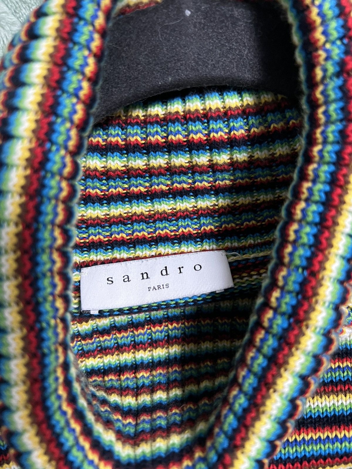 Sandro Sandro paris turtleneck sweater XL cotton jersey Size XL / US 12-14 / IT 48-50 - 2 Thumbnail