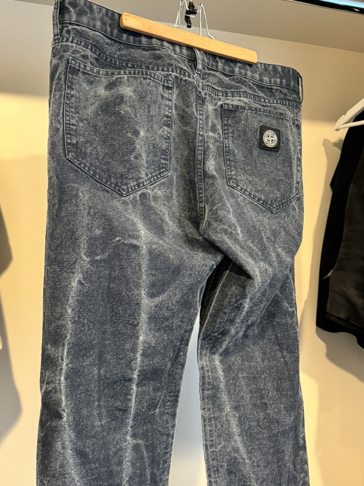 Stone Island 🔥RARE🔥 STONE ISLAND TIE DYE DENIM Size US 36 / EU 52 - 4 Thumbnail
