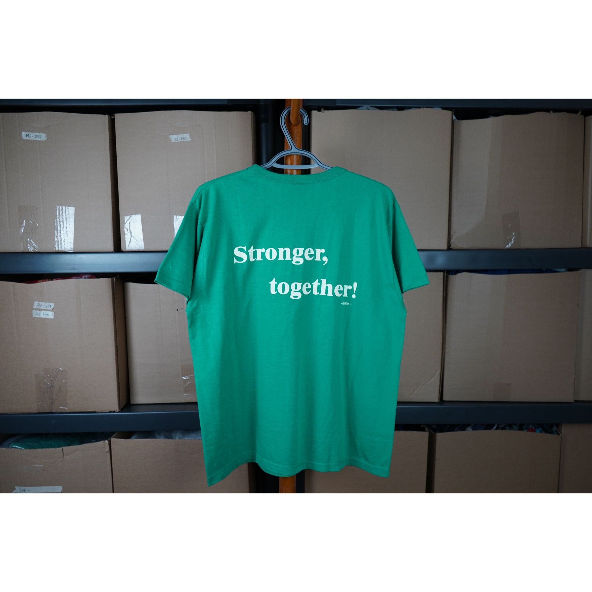 Vintage Green Cupe Local 79 Tshirt 90s Men's Large Regular Fit #460 Size US L / EU 52-54 / 3 - 2 Thumbnail