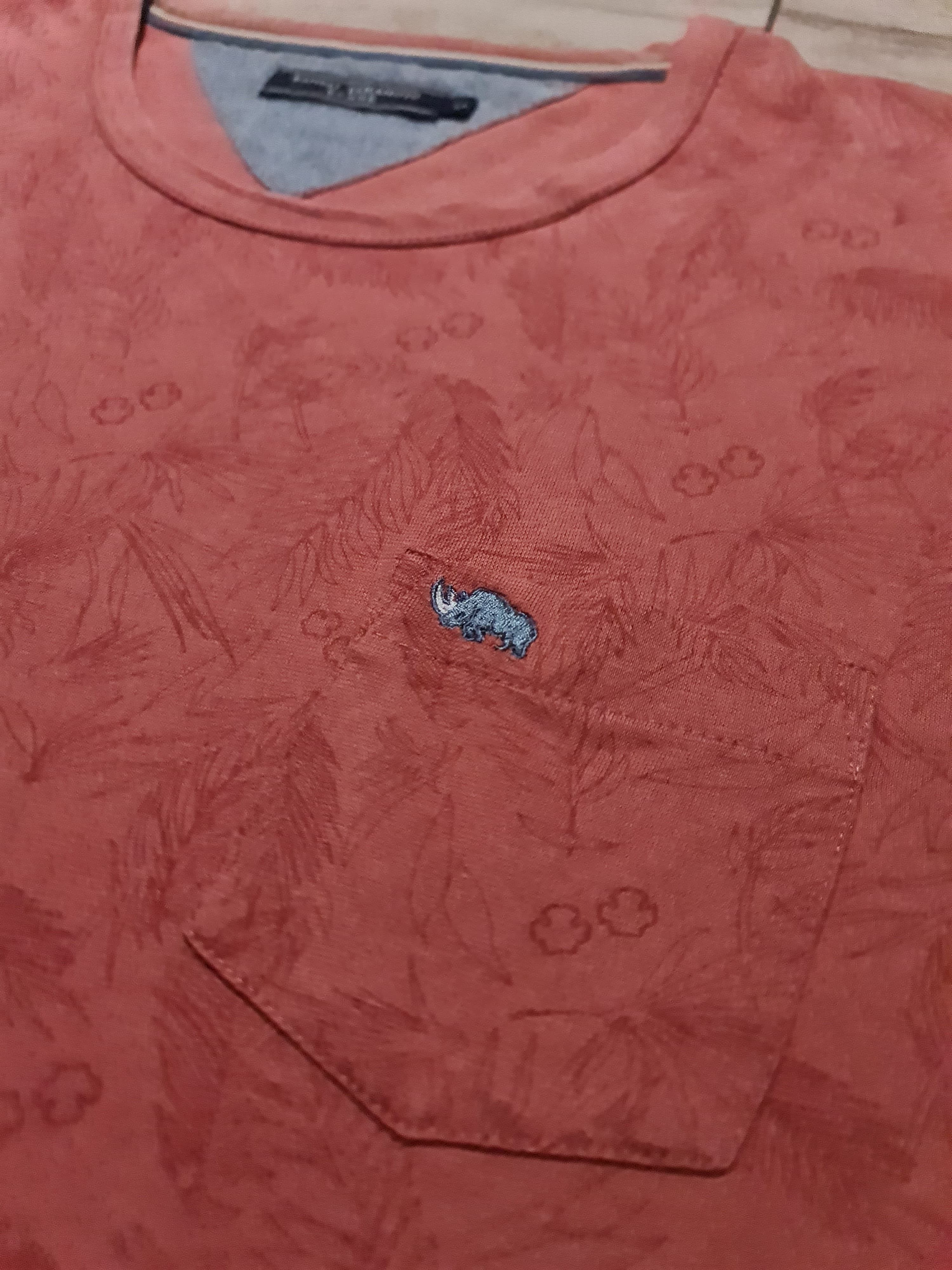 Kansai Yamamoto Rare Kansai Yamamoto Homme "feather print" tee Size US XL / EU 56 / 4 - 2 Thumbnail