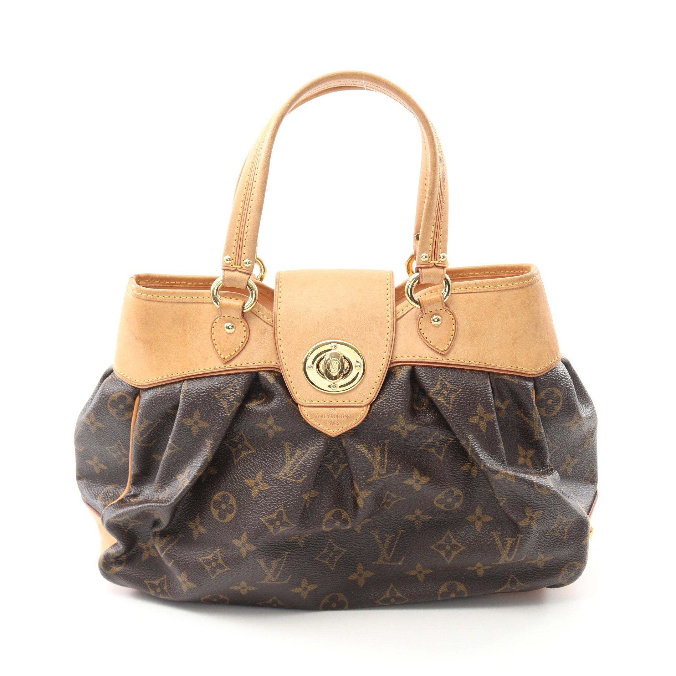Louis Vuitton Louis Vuitton Boesi Pm Monogram Handbag Leather Brown Size ONE SIZE - 1 Thumbnail