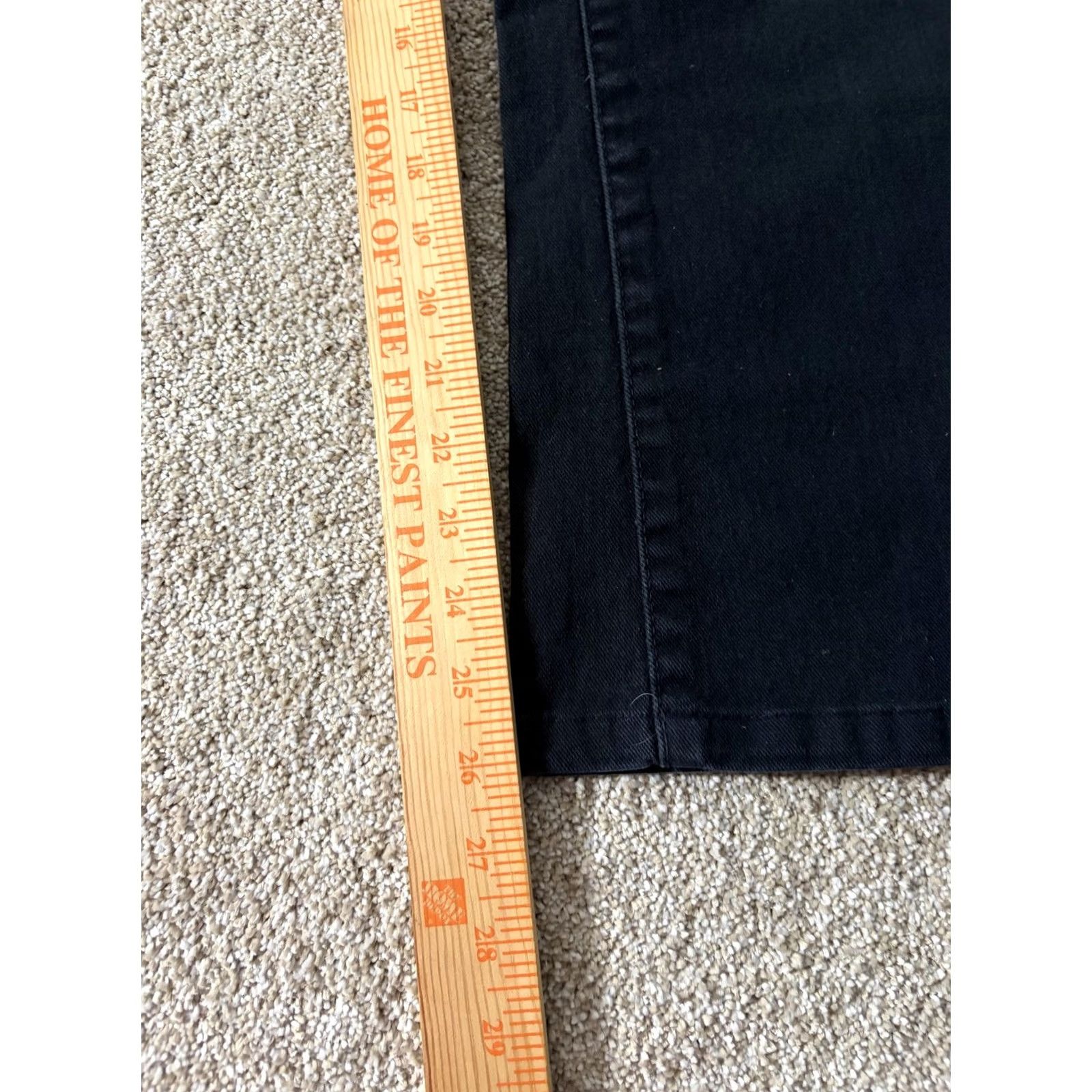 Levi's Levi's Jeans Womens 8S Black 550 Relaxed Bootcut Stretch Denim Mid Rise Pants Size 30" / US 8 / IT 44 - 2 Thumbnail