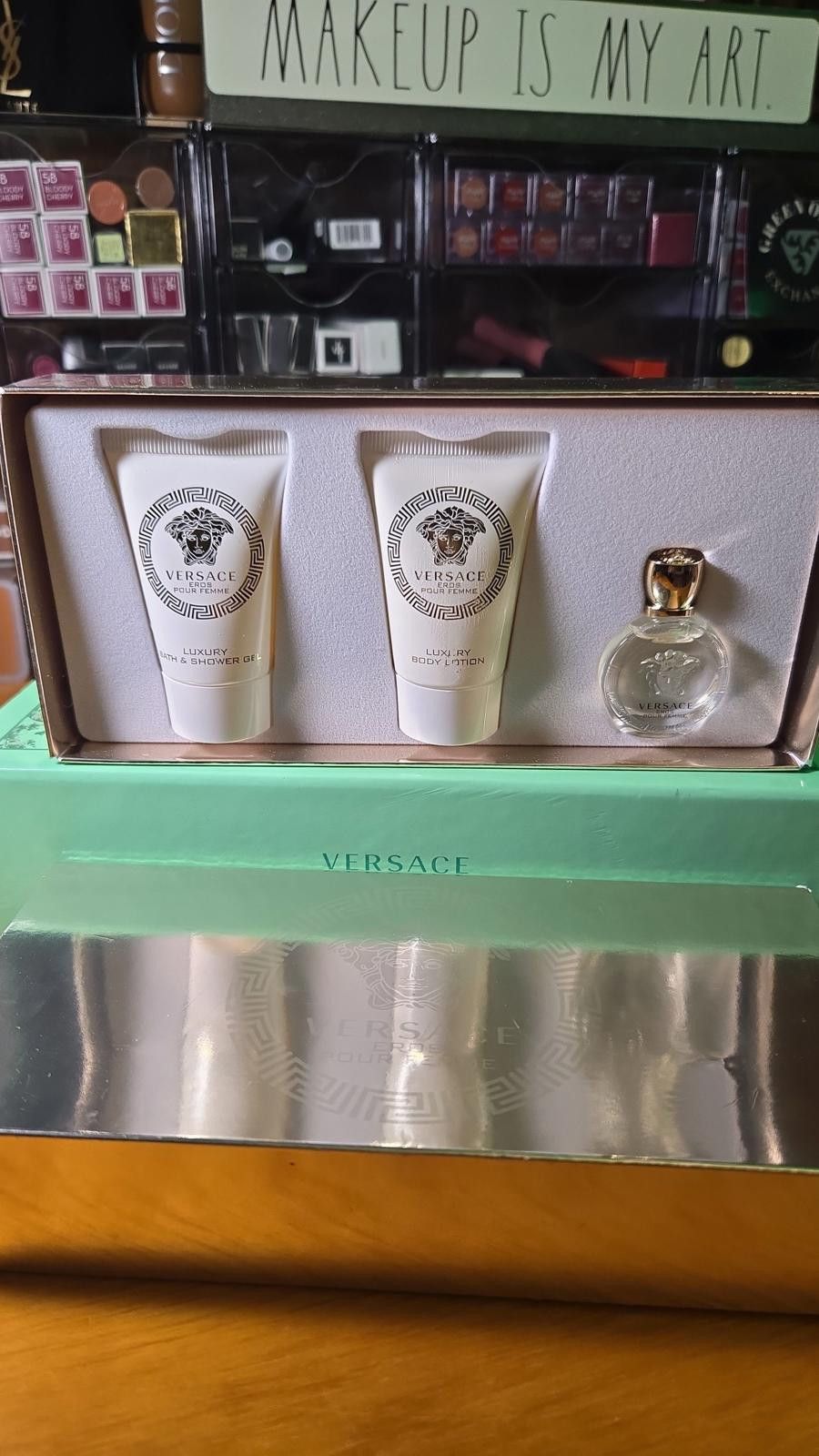Versace 💛 Versace Eros Pour Femme 3-Piece Gift Set 💛 Size ONE SIZE - 1 Thumbnail