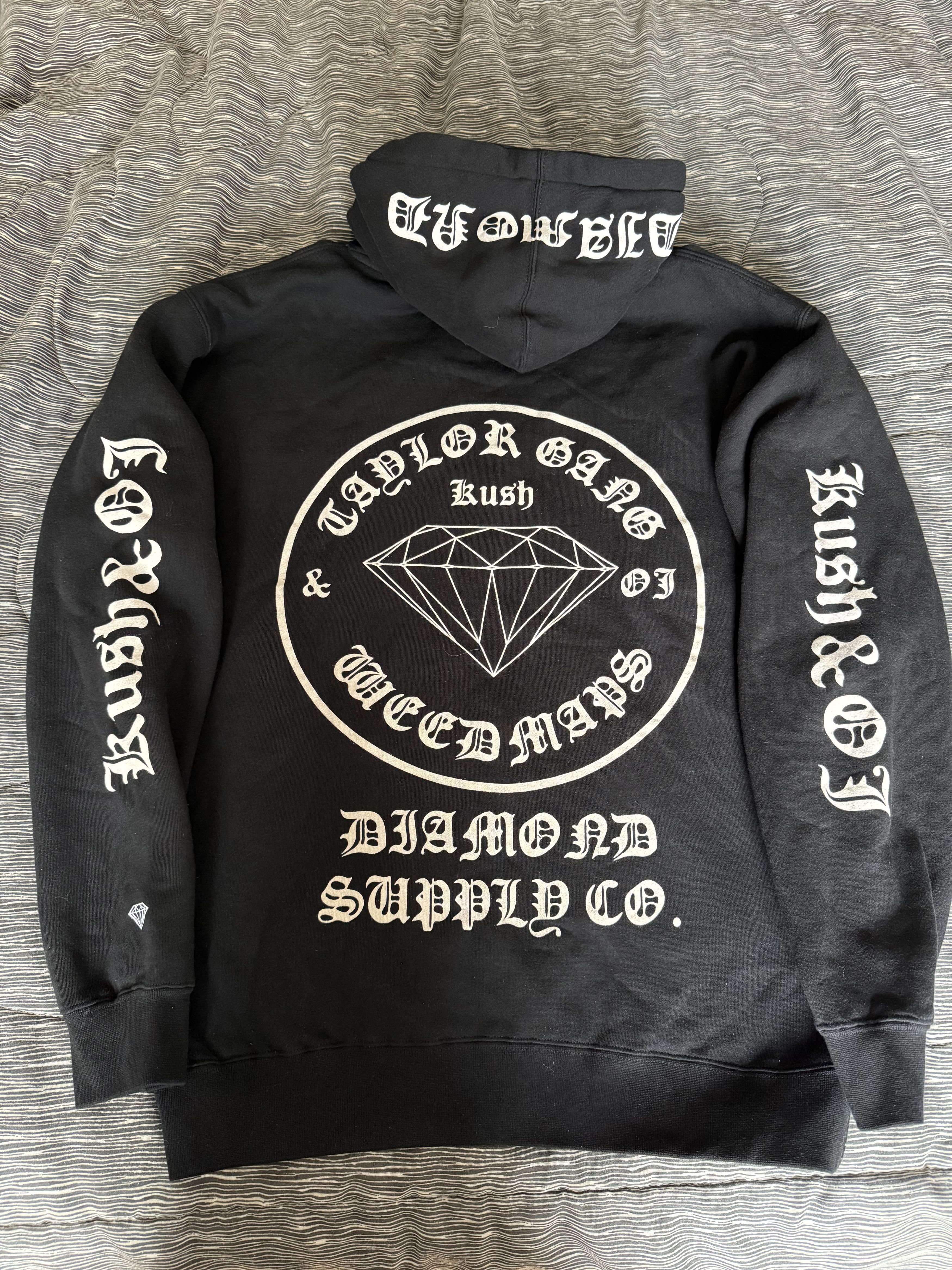 Diamond Supply Co. Diamond Supply x Taylor Gang Kush & OJ Hoodie Rare Size US L / EU 52-54 / 3 - 1 Thumbnail