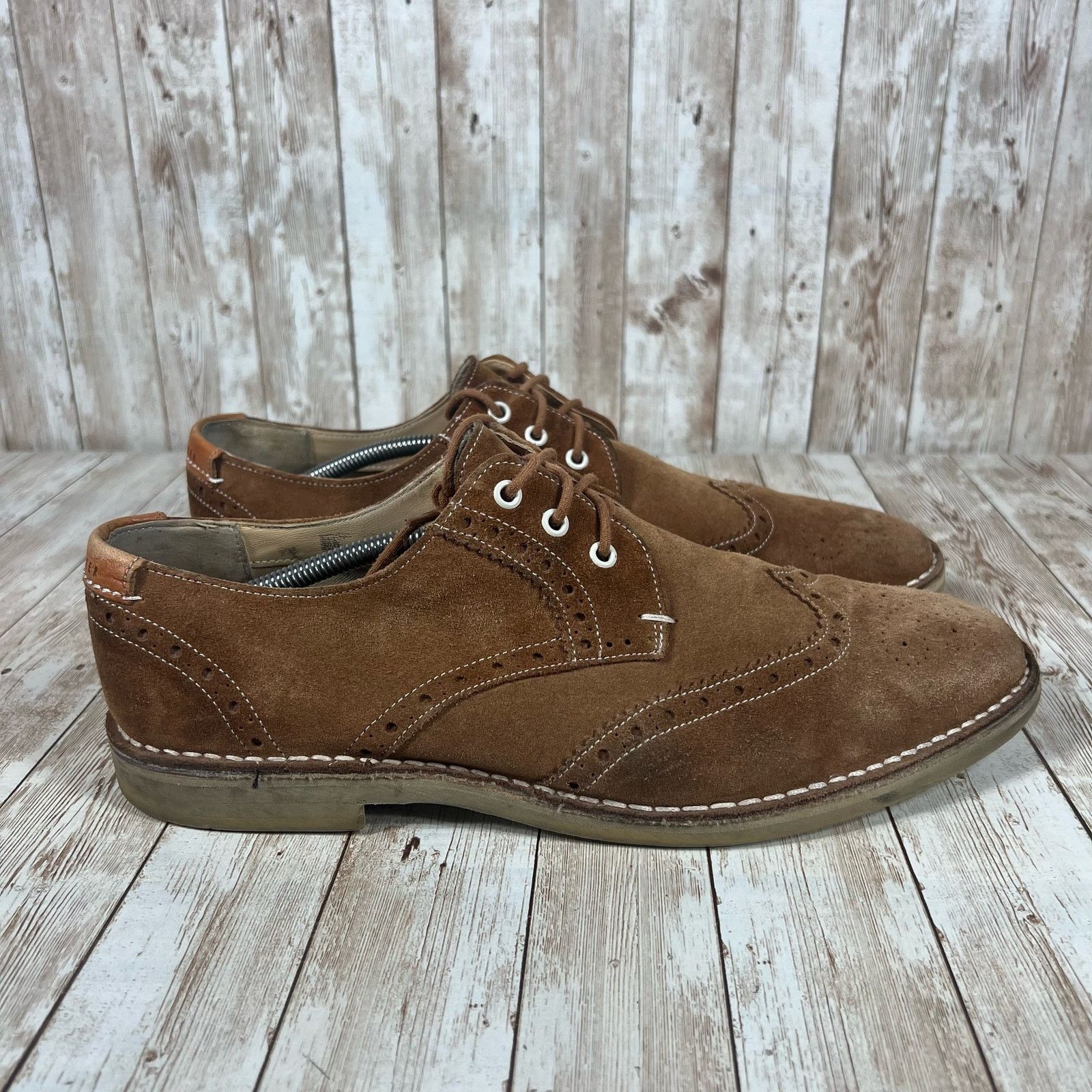 Ted Baker Ted baker wingtip brown Mens 14 Size US 14 / EU 47 - 1 Thumbnail