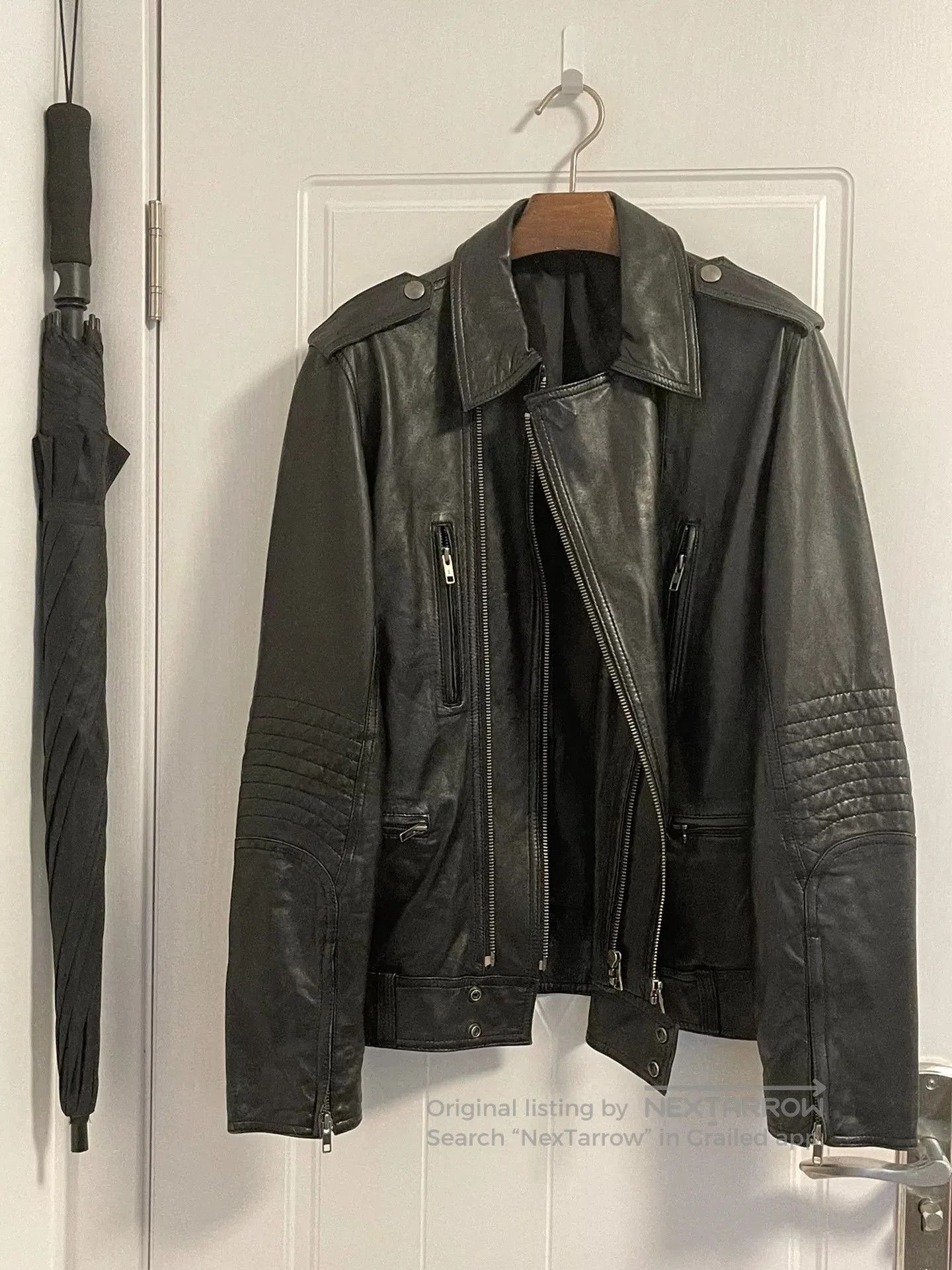 Jean Paul Gaultier jean paul gaultier leather biker jacket. Size US XXL / EU 58 / 5 - 1 Thumbnail