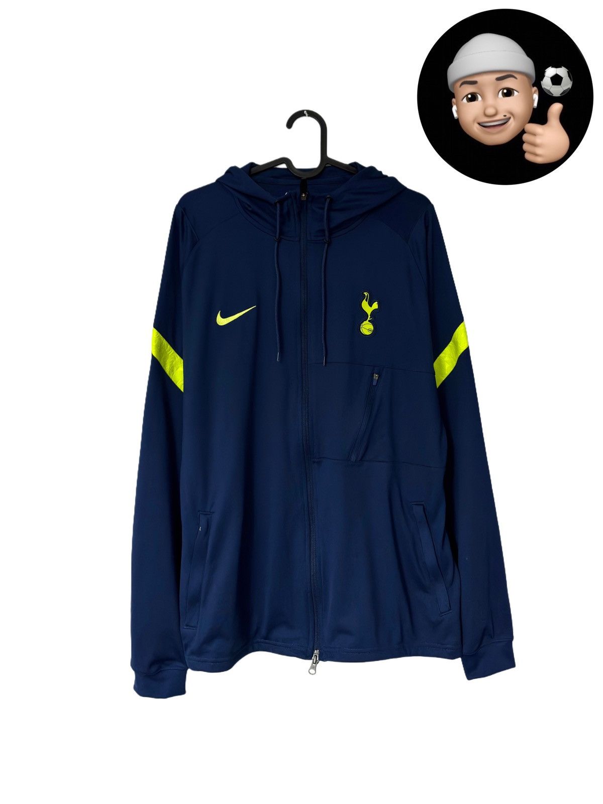 Jordan Brand × Nike 2021 Tottenham Hotspur Dynamic Strike Soccer Jacket Zip Top Size US L / EU 52-54 / 3 - 1 Thumbnail