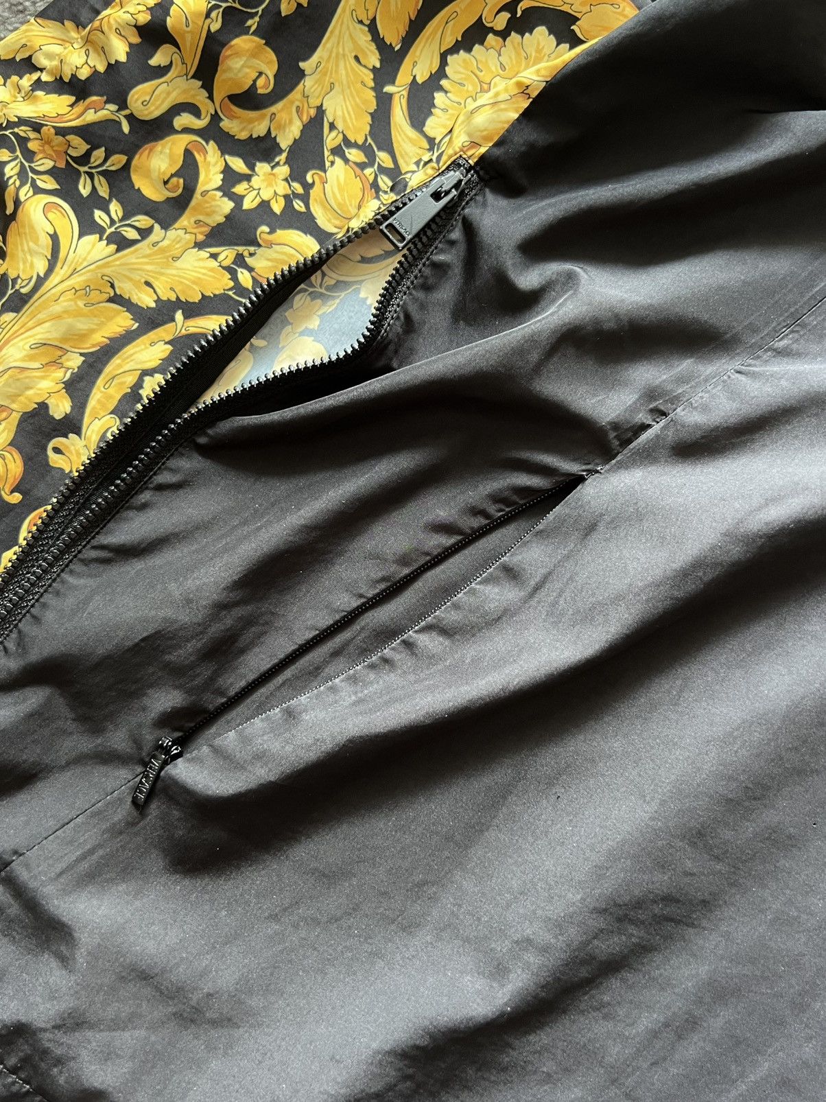 Versace Versace Barocco Windbreaker Jacket Size US XL / EU 56 / 4 - 6 Thumbnail