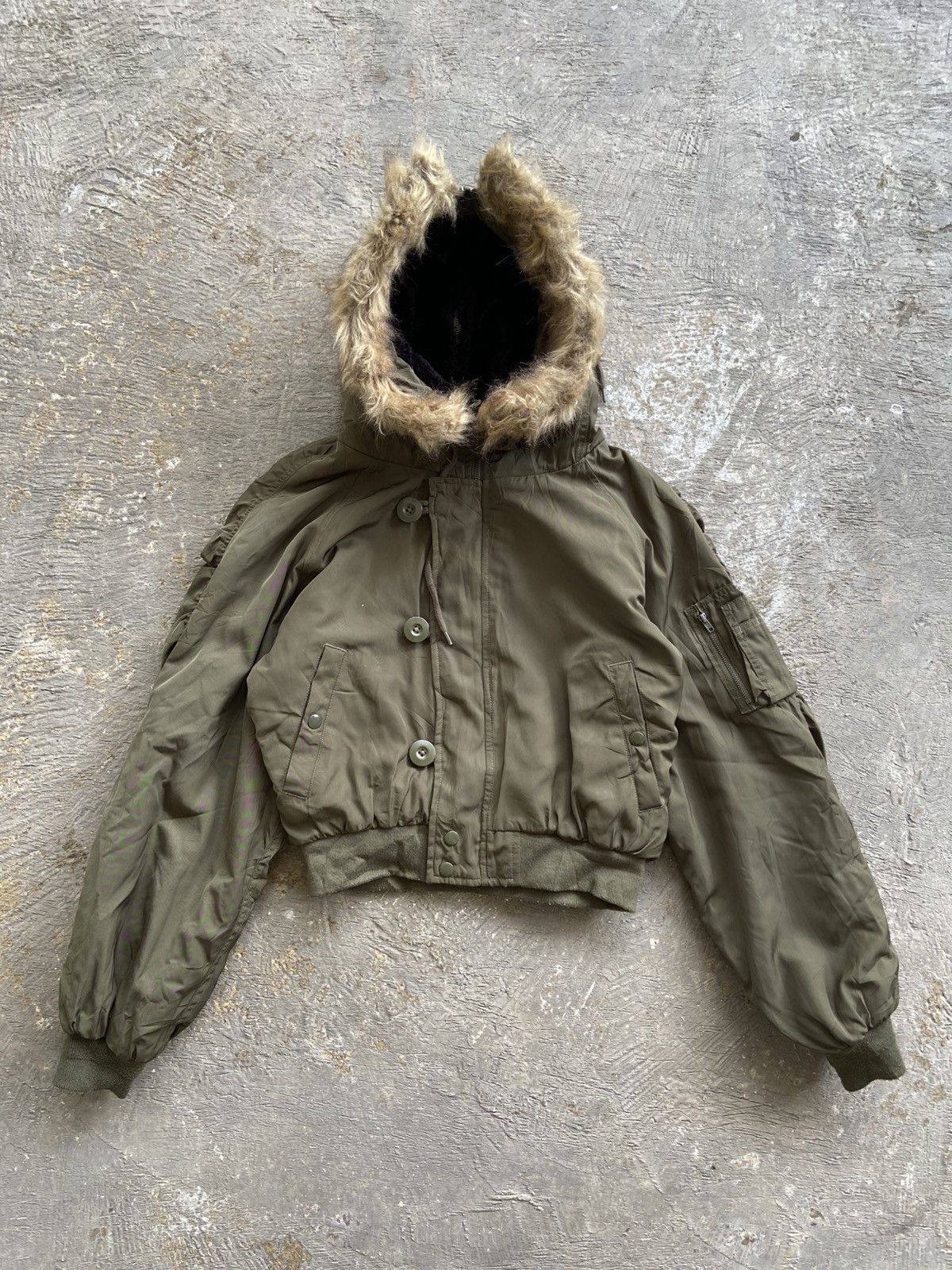 Japanese Brand 2000s Browny Standard - Cyber Apocalypse Style Fur Jacket Size US M / EU 48-50 / 2 - 1 Thumbnail