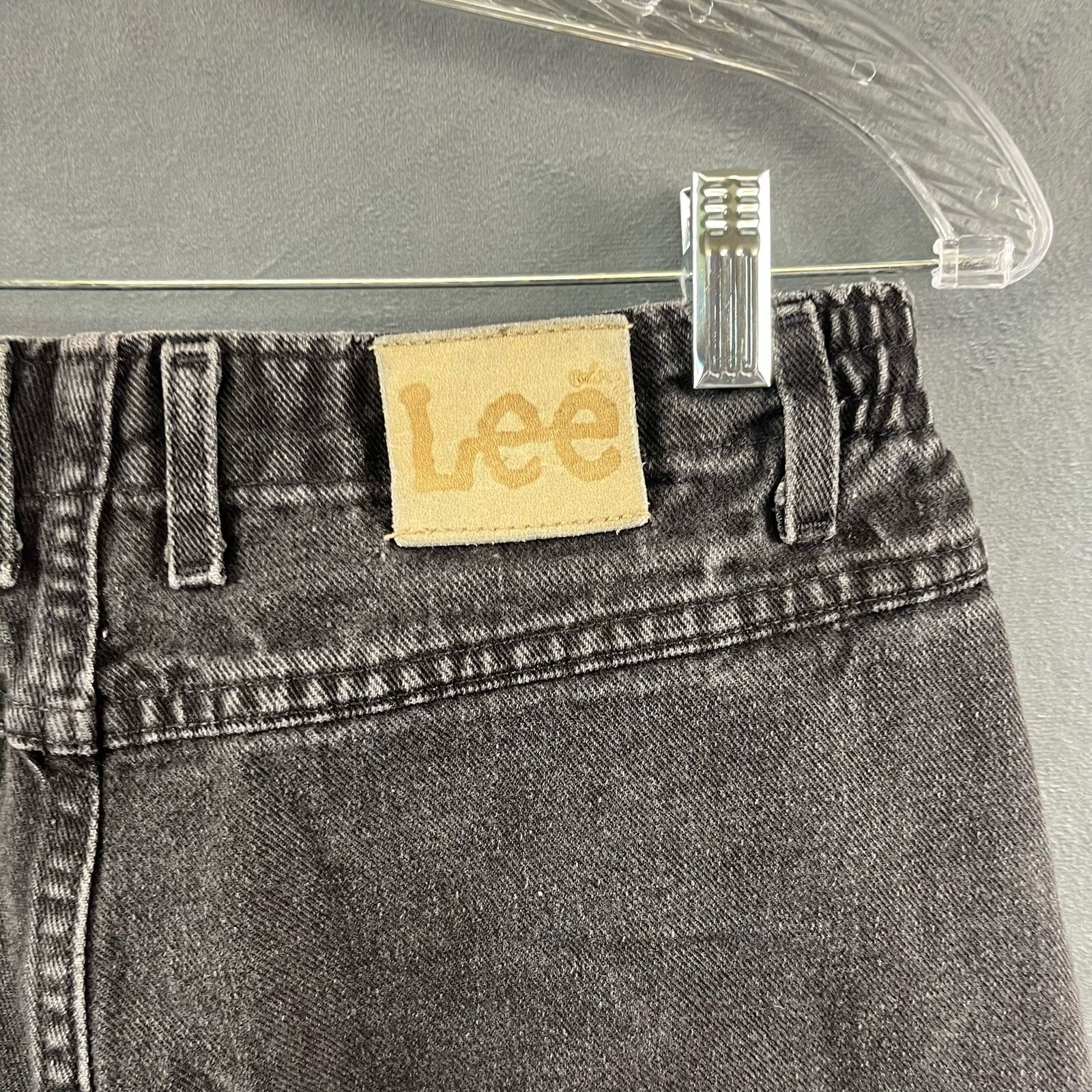 Lee Vintage Lee Stretchy Waist Tapered Jeans 12 Medium Mom 90's Size 34" / US 12 / IT 48 - 13 Thumbnail