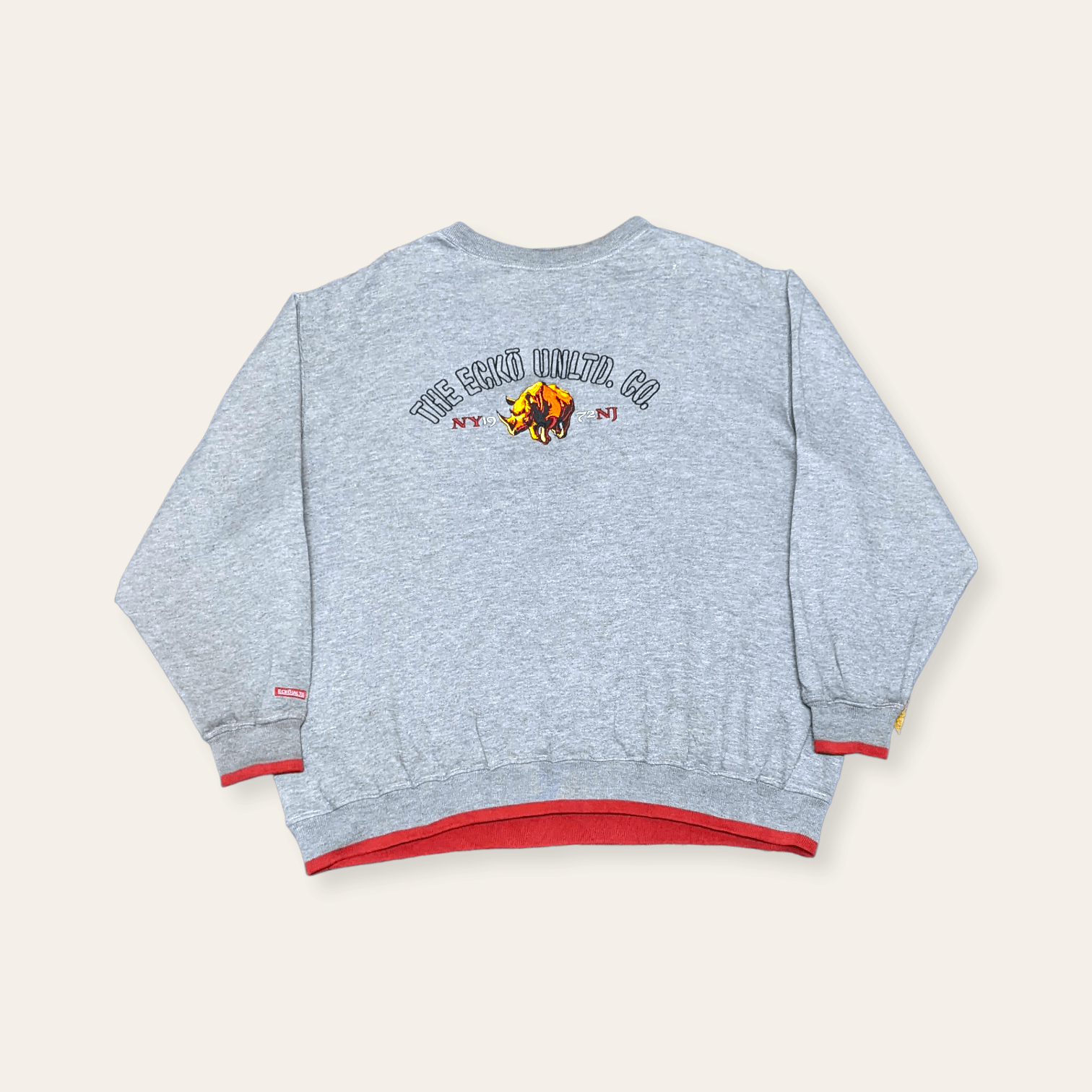 Ecko Unltd. × Marc Ecko × Vintage Vintage Y2k Ecko Ultd Rhino Oversized Boxy Sweatshirt Size US L / EU 52-54 / 3 - 1 Thumbnail