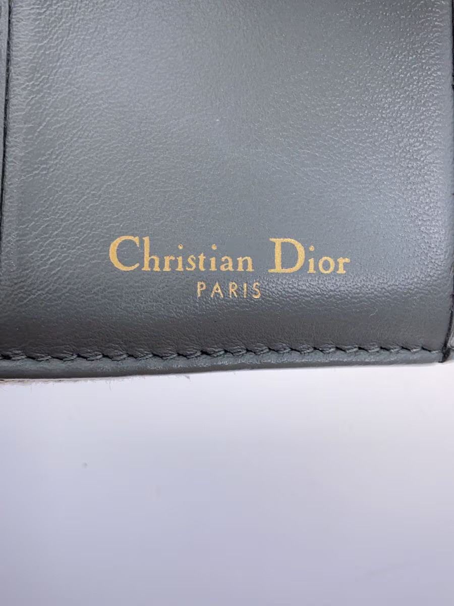 Dior Dior Monogram Canvas Bi-Fold Wallet Grey Size ONE SIZE - 3 Thumbnail