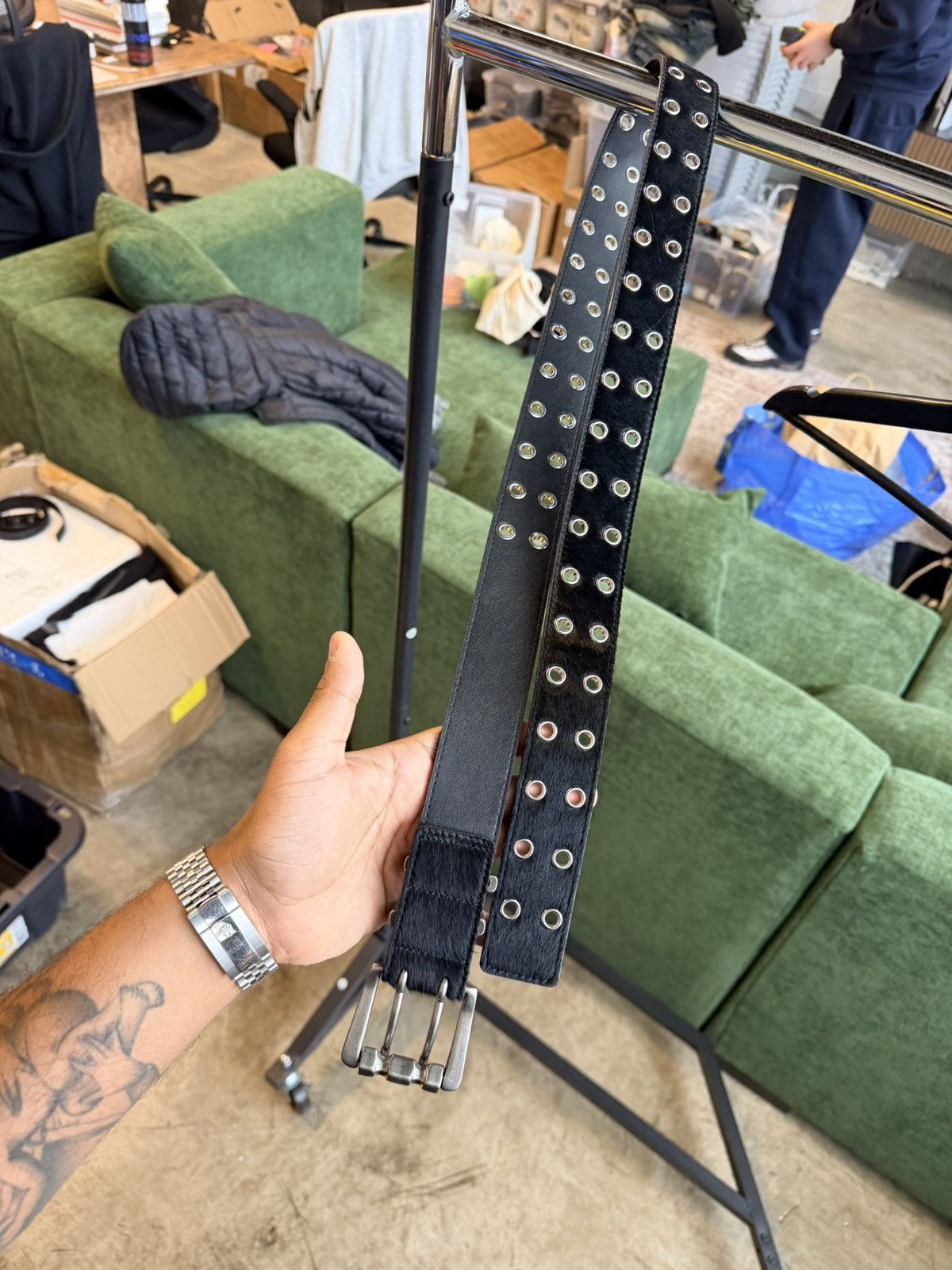 Balenciaga Balenciaga type belt Size ONE SIZE - 1 Thumbnail
