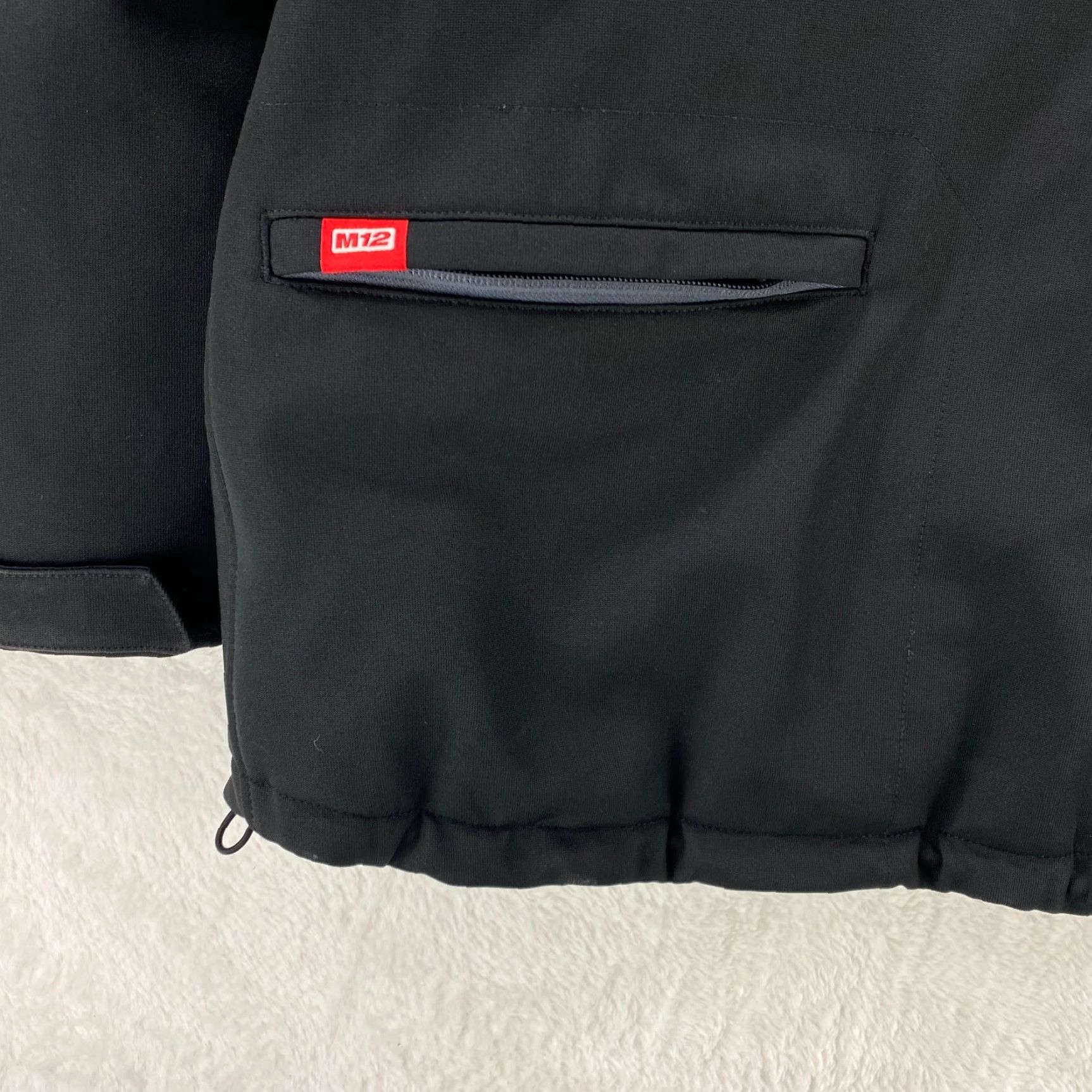 Vintage VINTAGE Milwaukee M12 Heated Gear Mens XL Black Jacket Coat Work Softshell Outerwear Size US XL / EU 56 / 4 - 4 Thumbnail