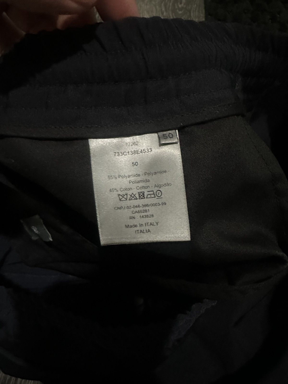 Dior Dior Tailored Track Pants Navy Blue Size 50 Size US 32 / EU 48 - 3 Thumbnail